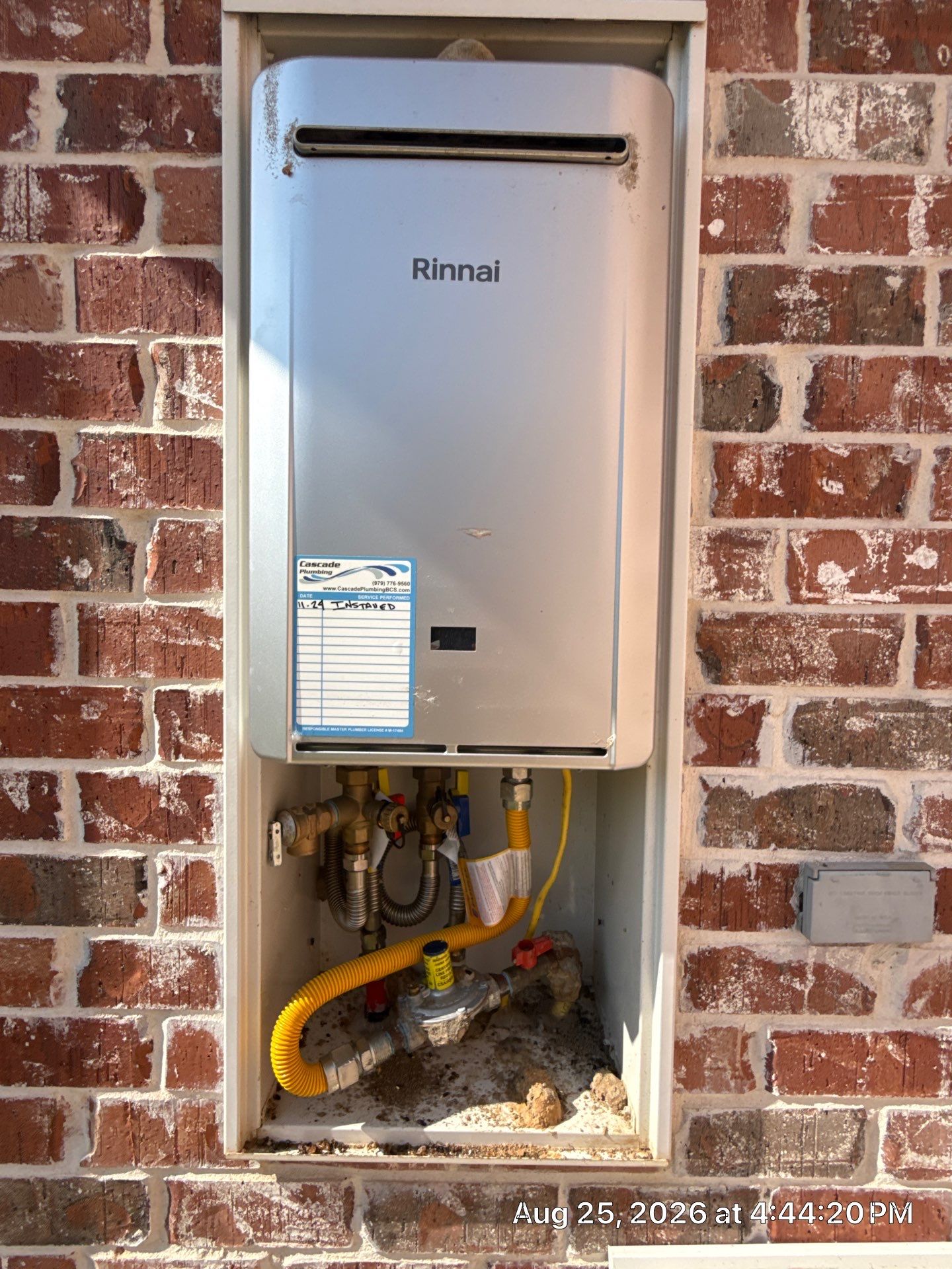 Tankless Water Heater Installation and Plumbing Upgrades in College Station by 4L Contracting LLC