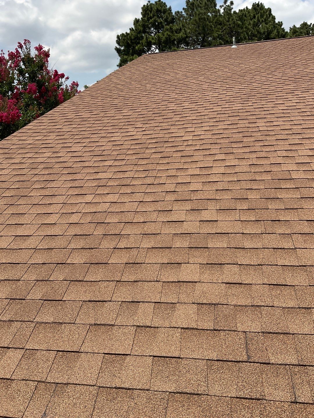 Leak Repair over Master Bedroom and Bathroom by Tex-Line Roofing