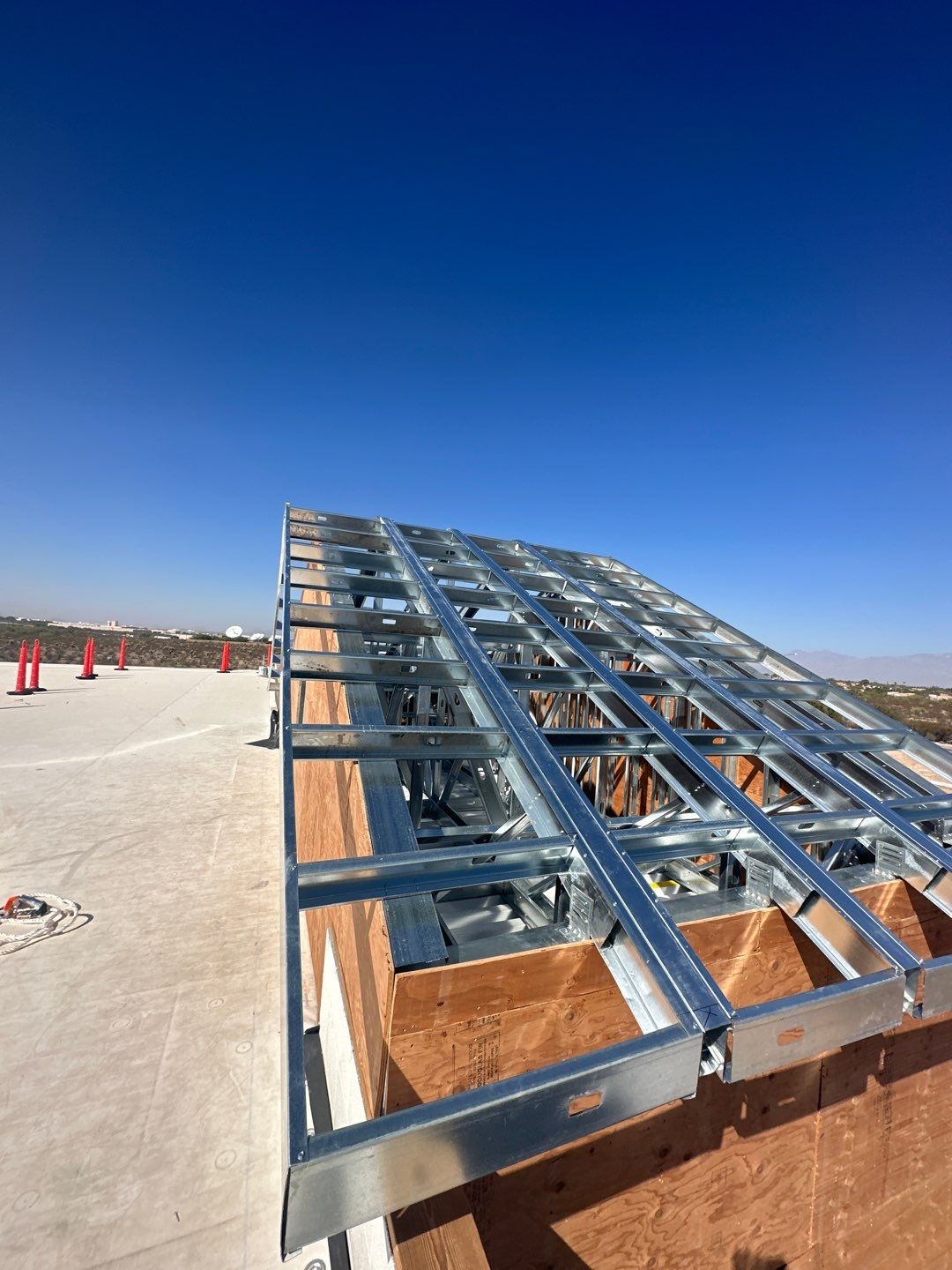 Galvanized Silver Exposed Fastener by Reimagine Roofing