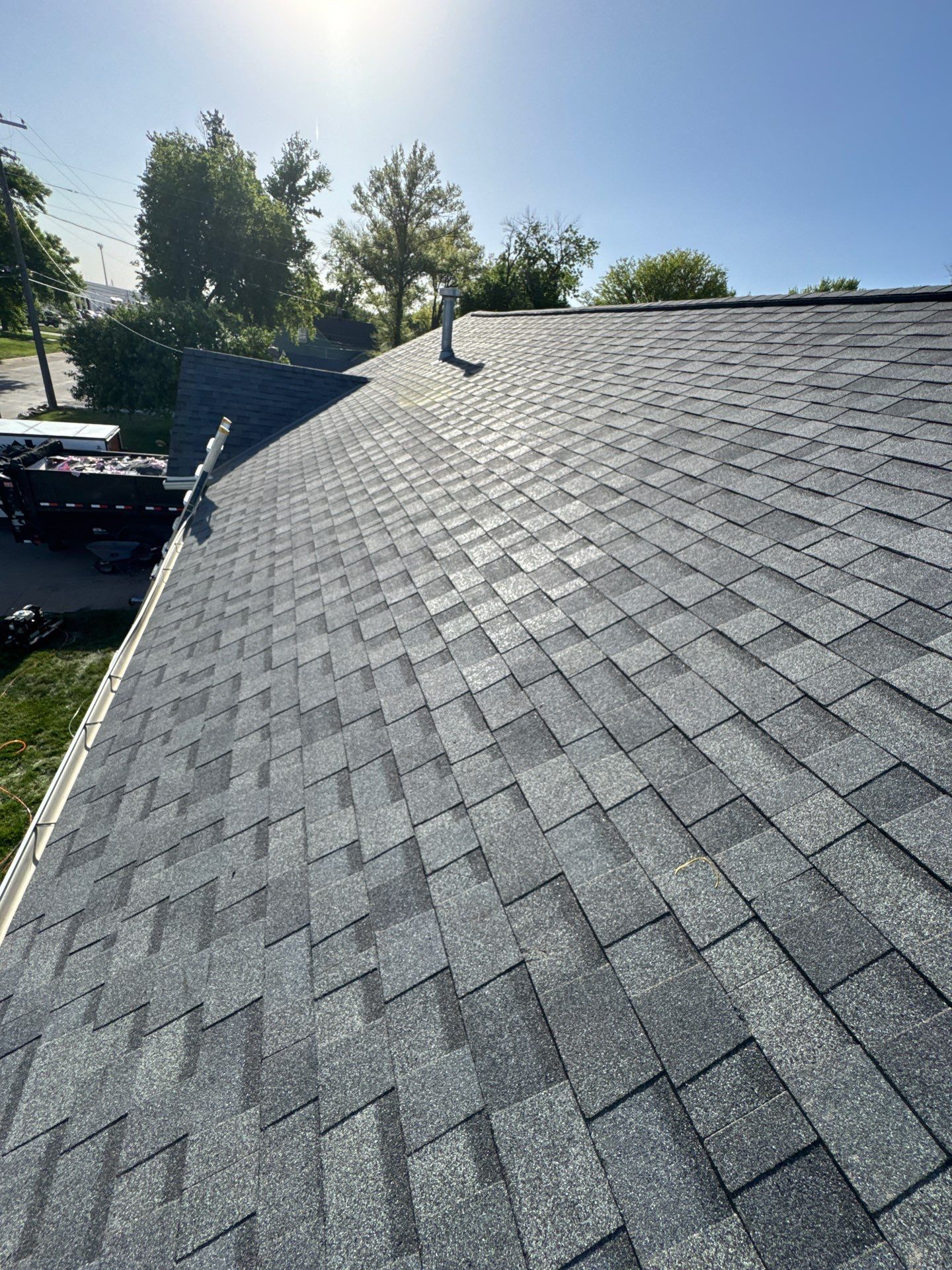 Roof Replacement over Original Plank Decking in Fremont, NE by Crows Roofing LLC