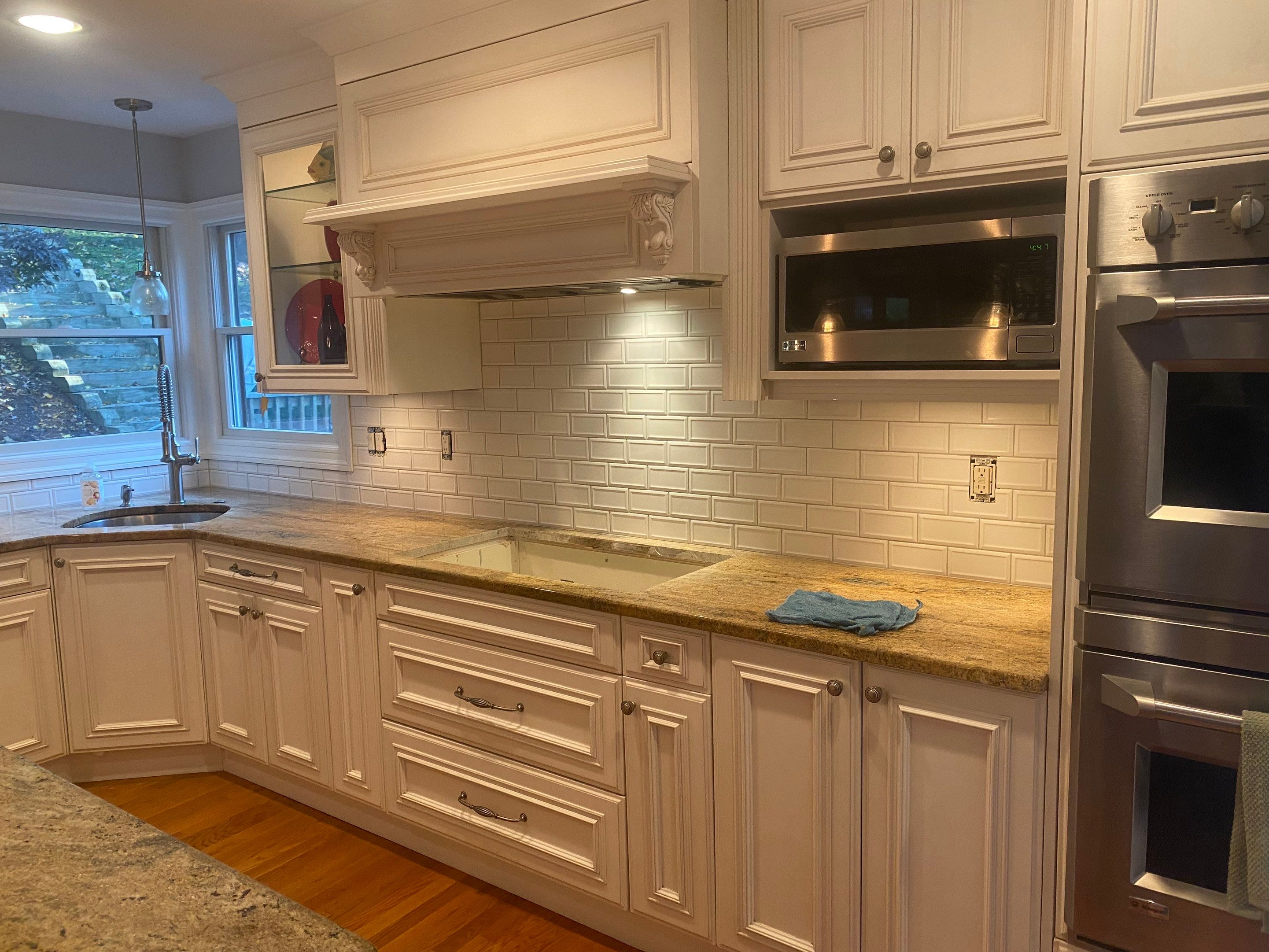 Window Installation /Backsplash Installation by Home Concepts Construction