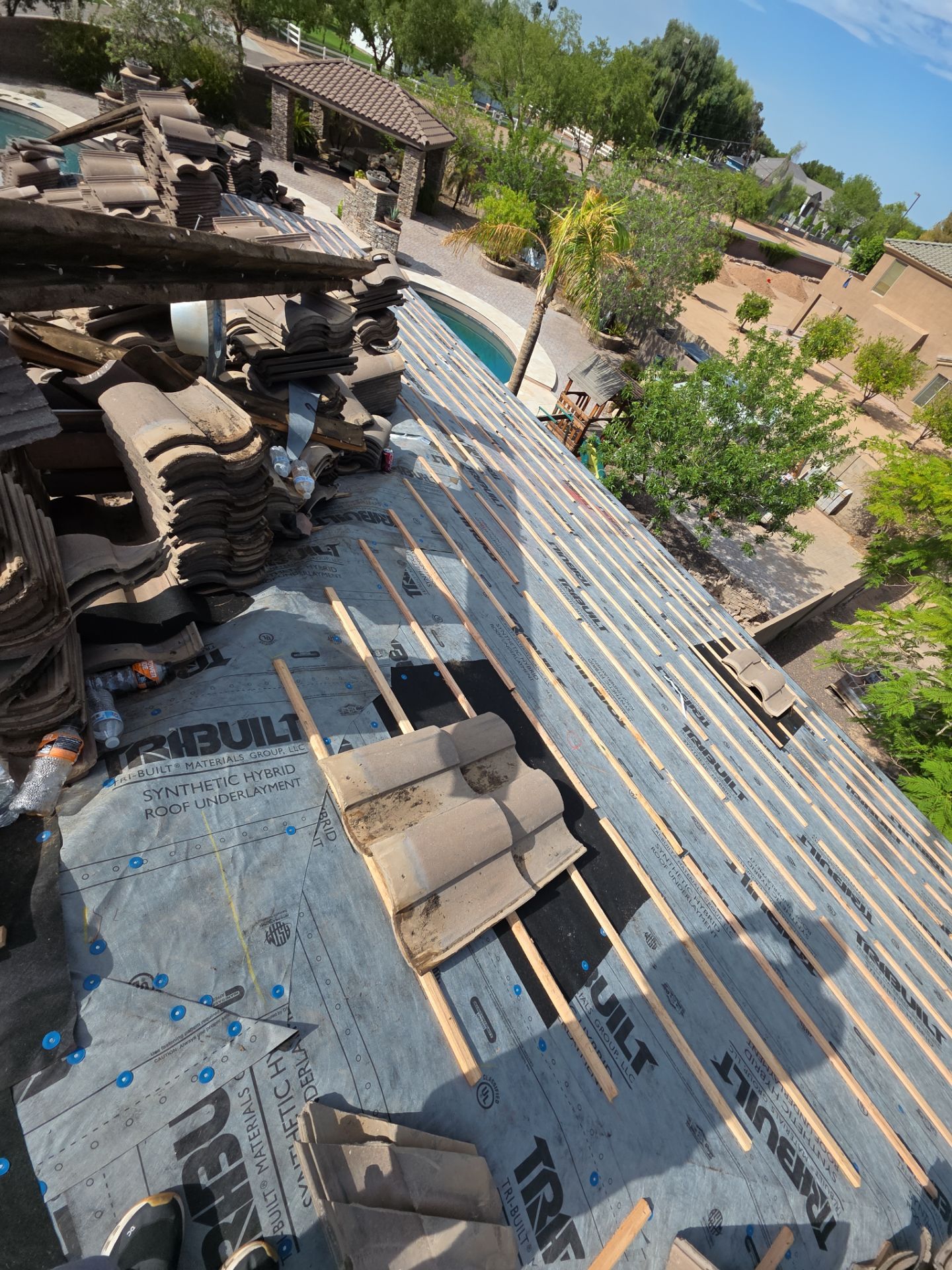Recent Rain and Storm Damage in Gilbert by Weather-Tite Roofing