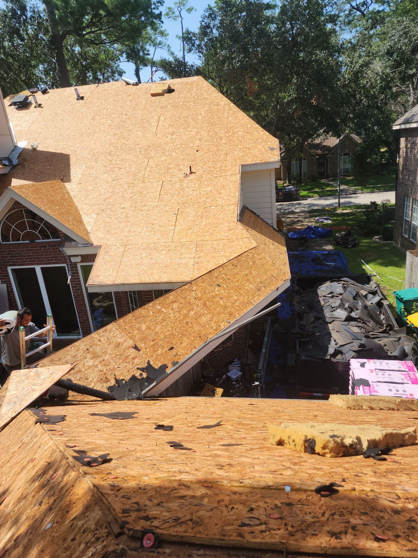 Residential Roofing Installation using Owen's Corning Duration (Lifetime) Shingles by Roof Repair Company