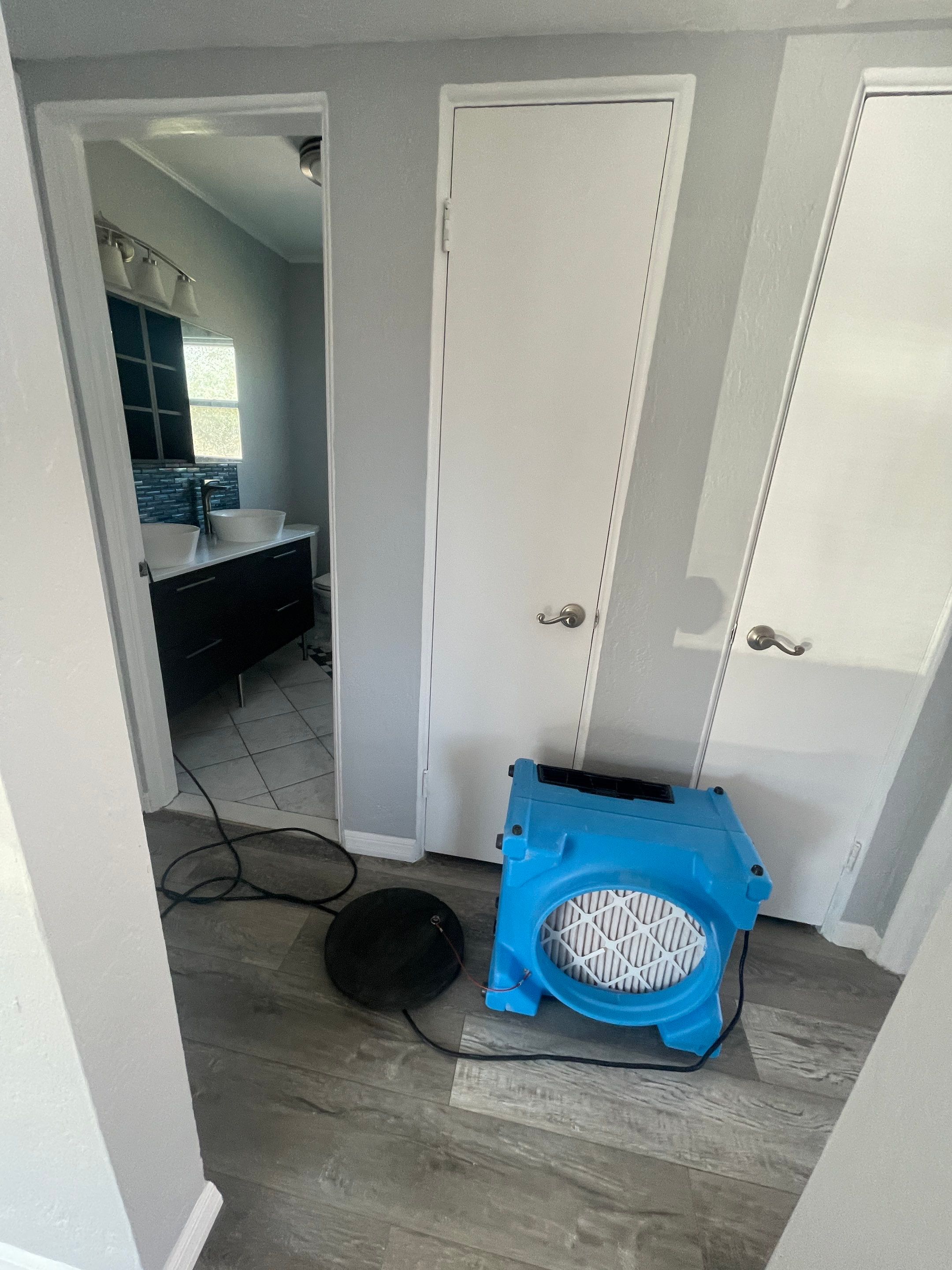 Smoke Damage from stove fire by Bay Coast Restoration 