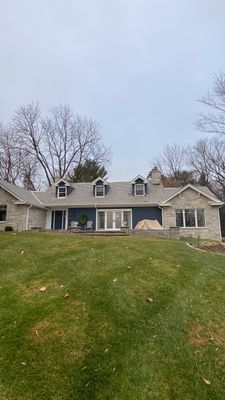 DaVinci Roof Installation with Snow Guards in Oconomowoc Lake