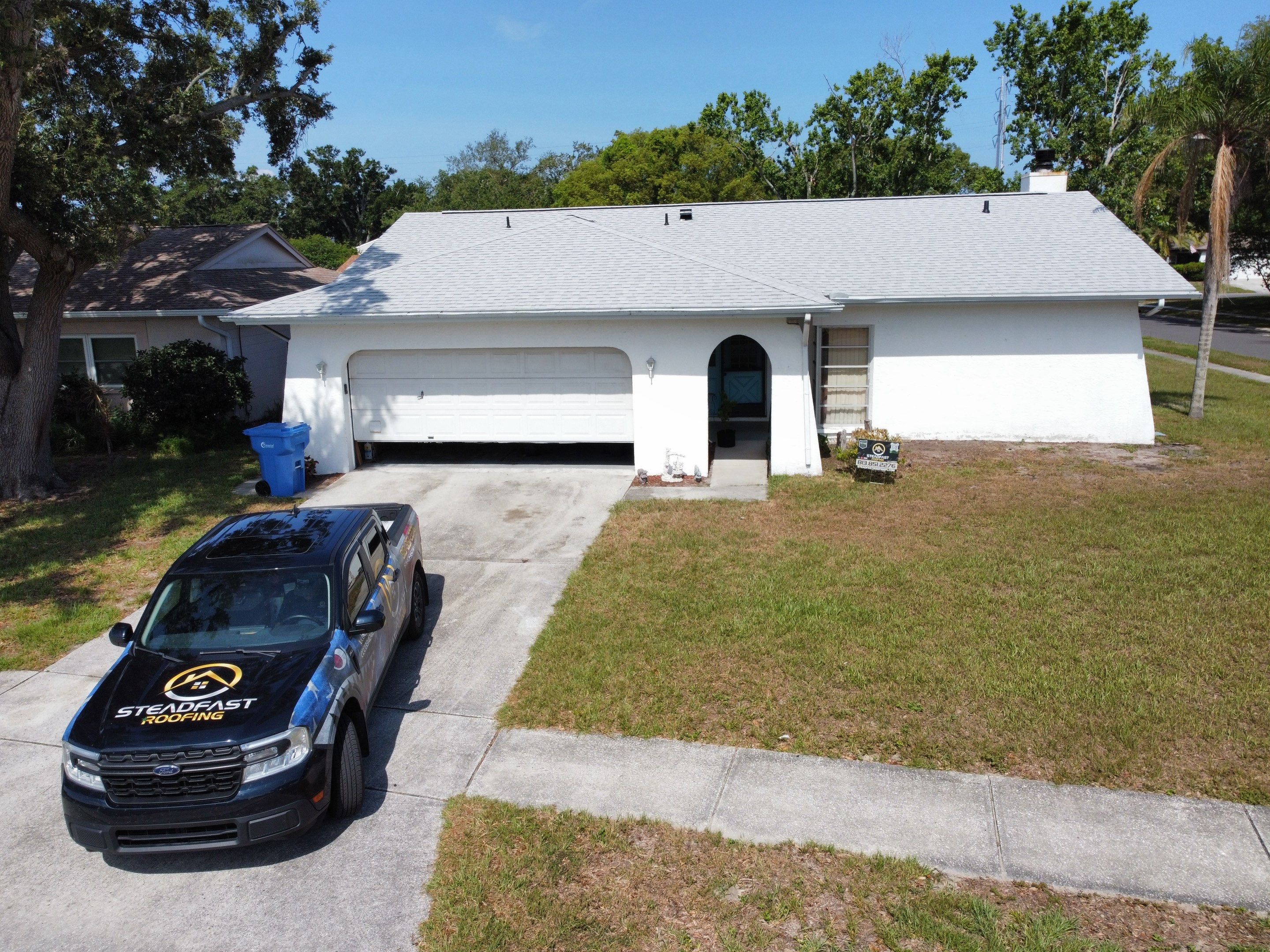 Roof Replacement in Palm Harbor, FL. by Steadfast Roofing