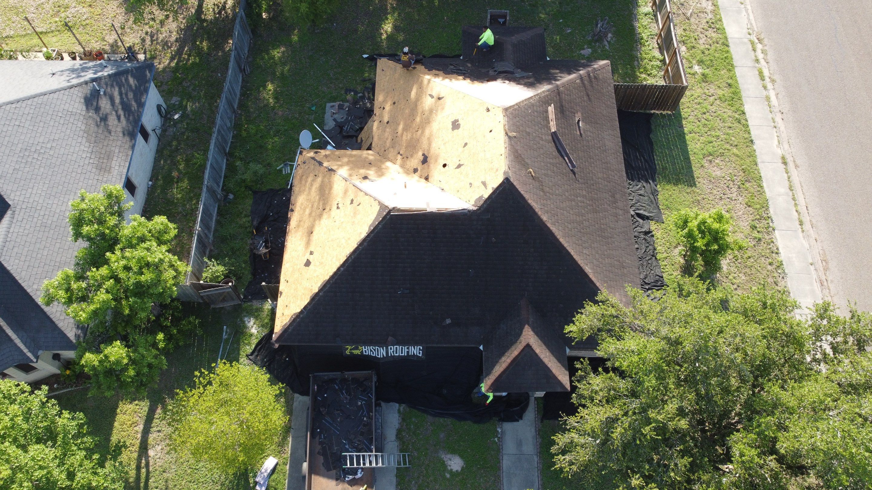 Project in San Juan by Bison Roofing  