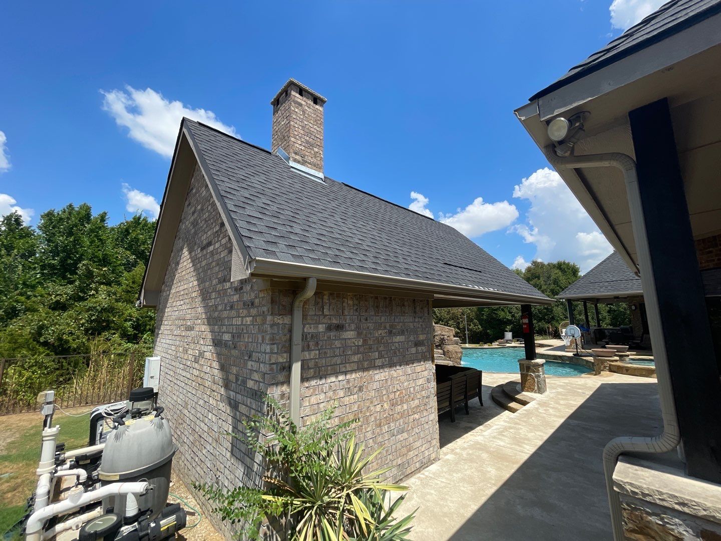 Beautiful Estate in Far North Texas - Storm Damage Re-Roofing by First United Roofing & Construction