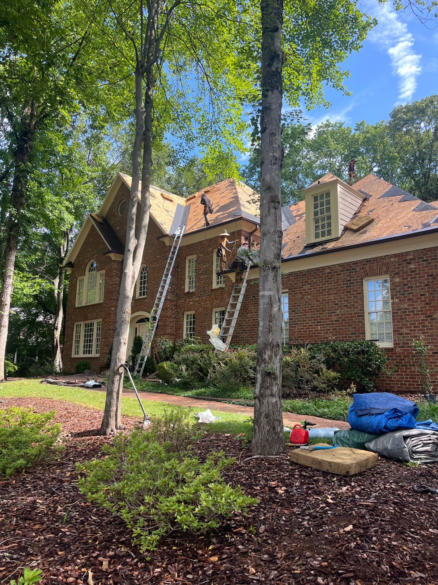 Roofing Project in Greensboro by Skywalker Roofing LLC