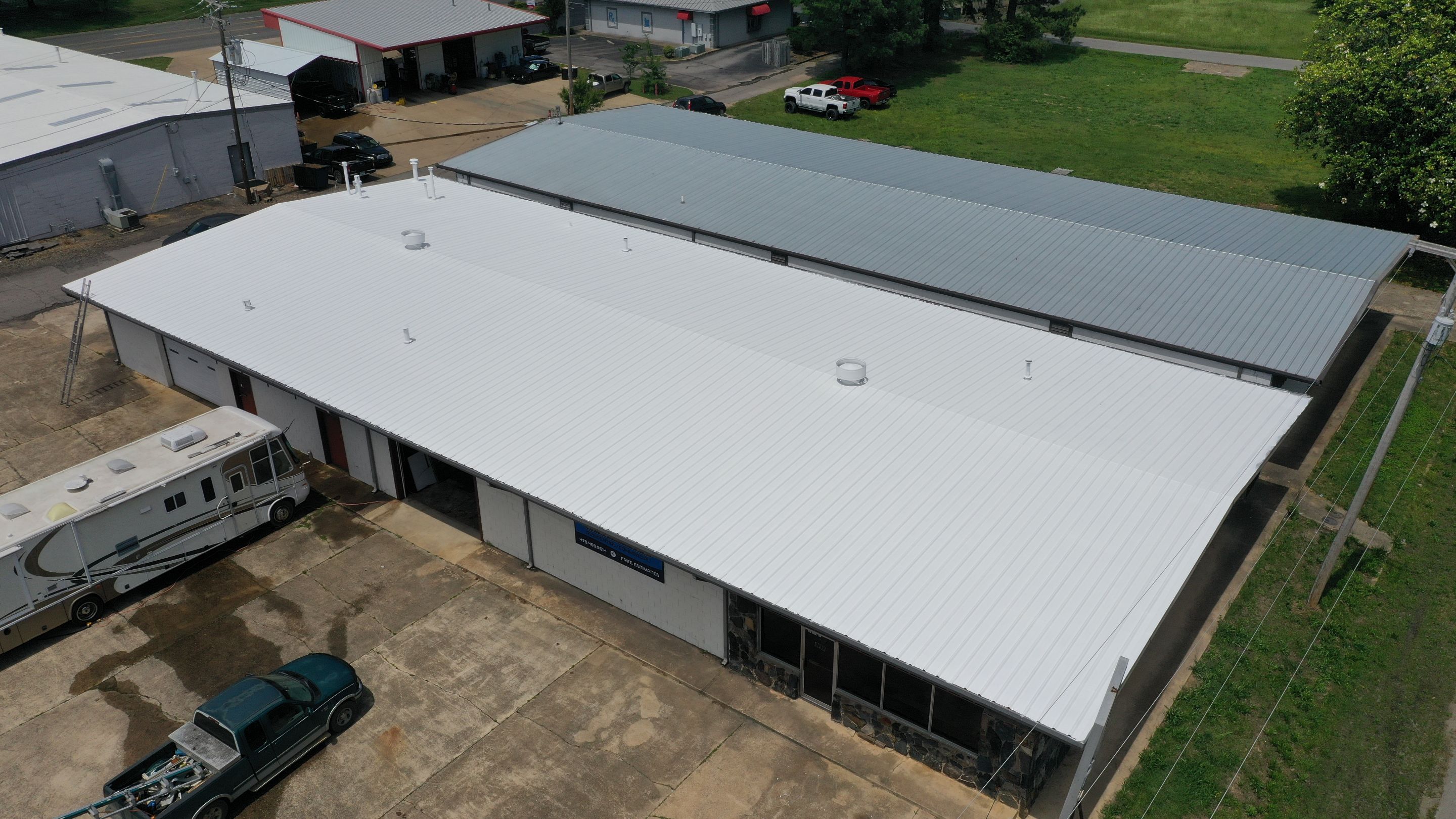 Commercial Rental Property in Mena, AR by Hostetler Roofing