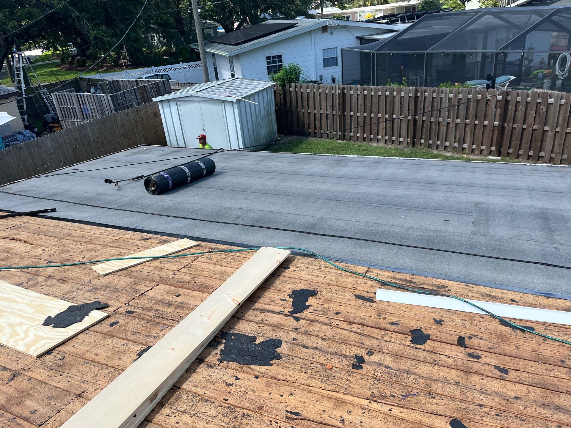 Project in St. Petersburg 33710 by Mitchell Roofing Company LLC 
