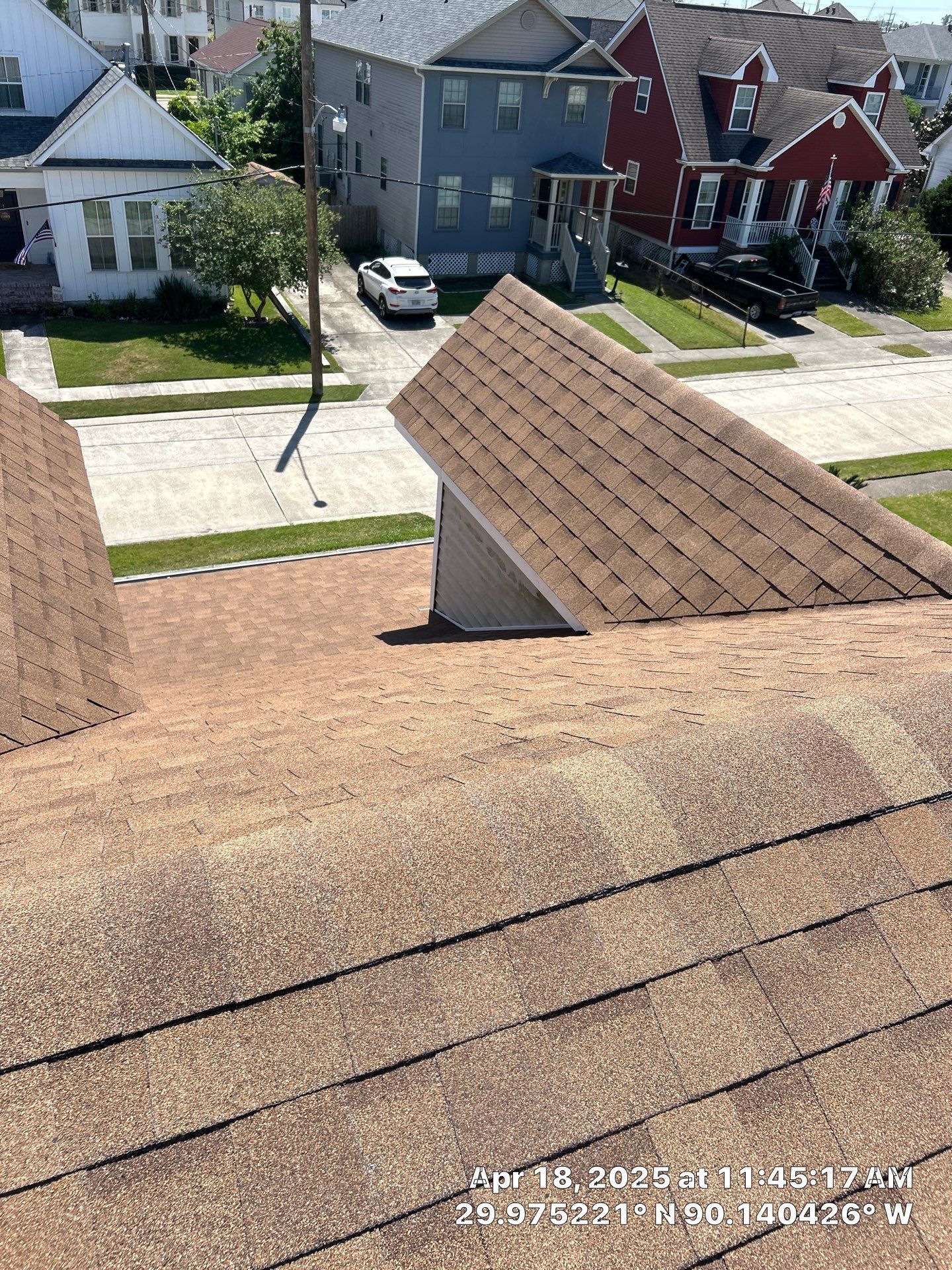 Project in Metairie by Robertson Roofing & Siding Inc