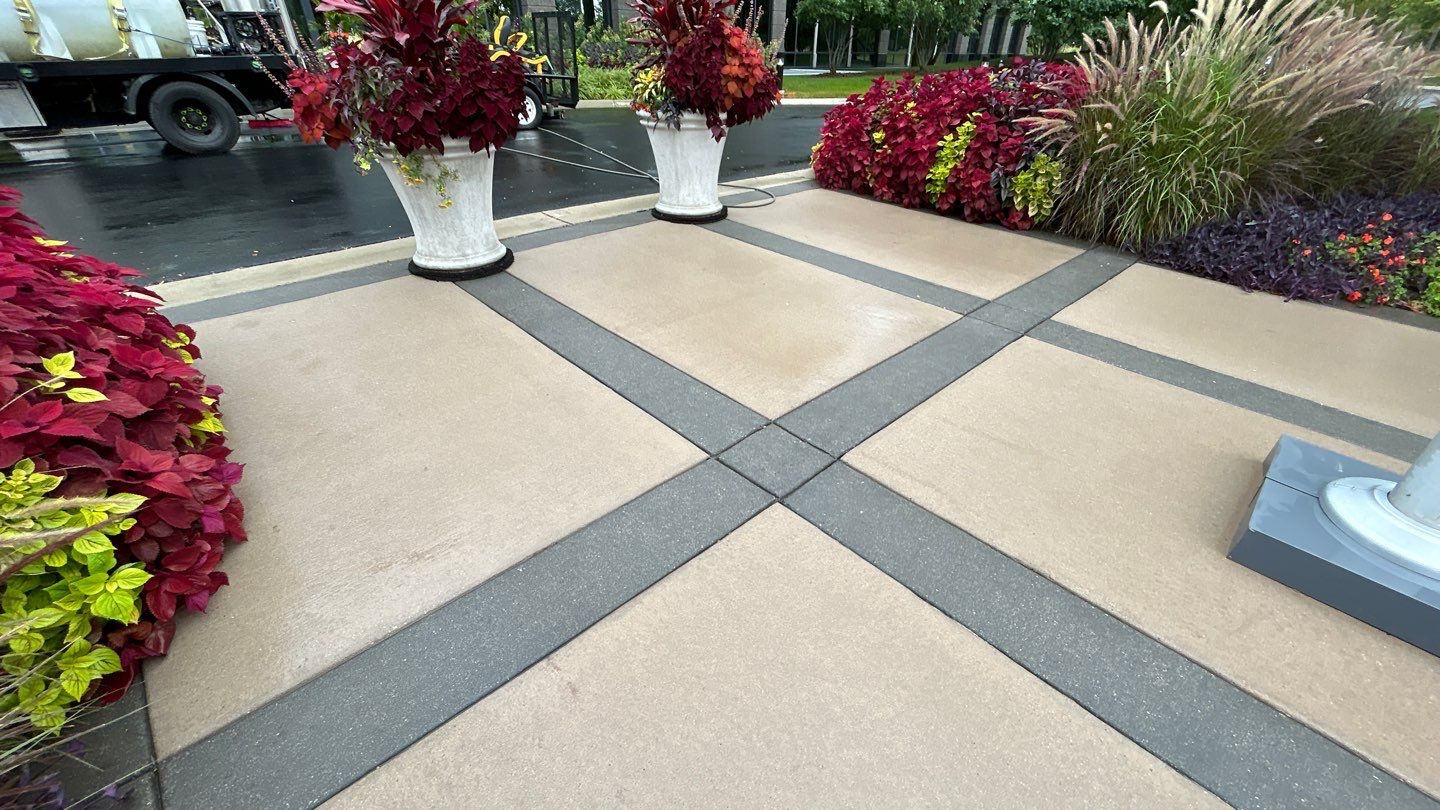 Commercial Concrete Surface Cleaning by Northern Power Washing LLC.