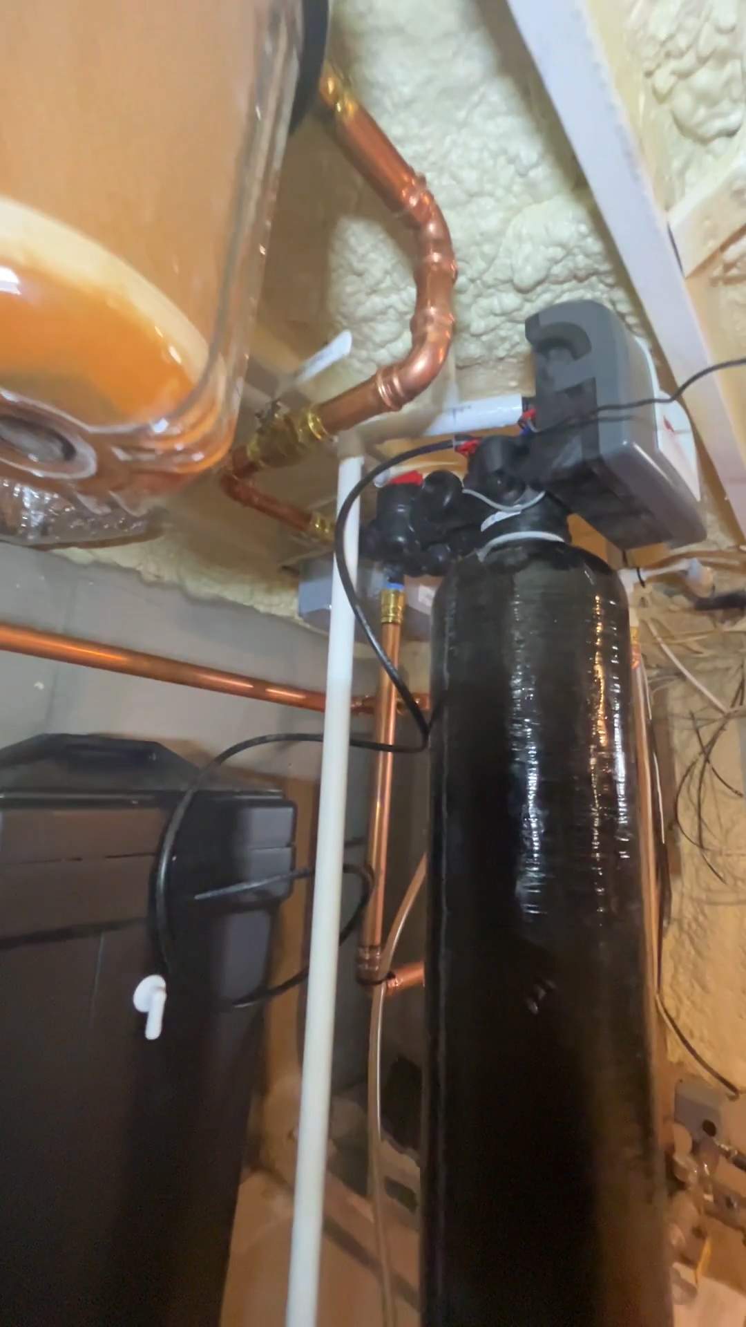 Water Filter Drain Line Rework — Rowley, MA by FAGONE MECHANICAL