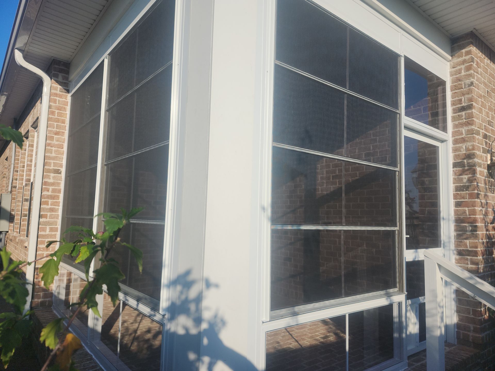 Screen Under w/Vinyl Flexiglaze windows by Titan Sunrooms