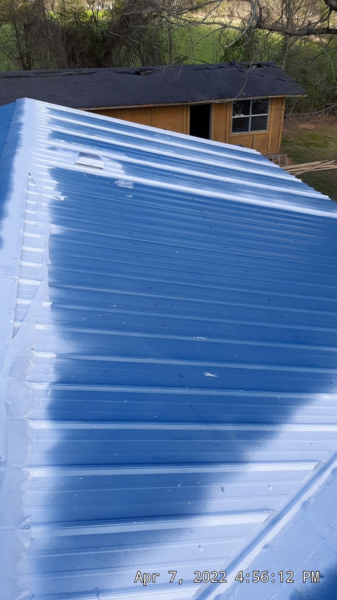 Commercial Roofing Installation using Aldocoat Coatings by Hostetler Roofing
