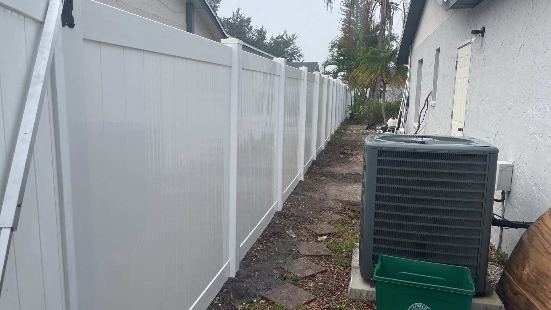 Bradenton, FL 6 ft. Tall White Vinyl Privacy Fence  by Asap fence and gates, LLC