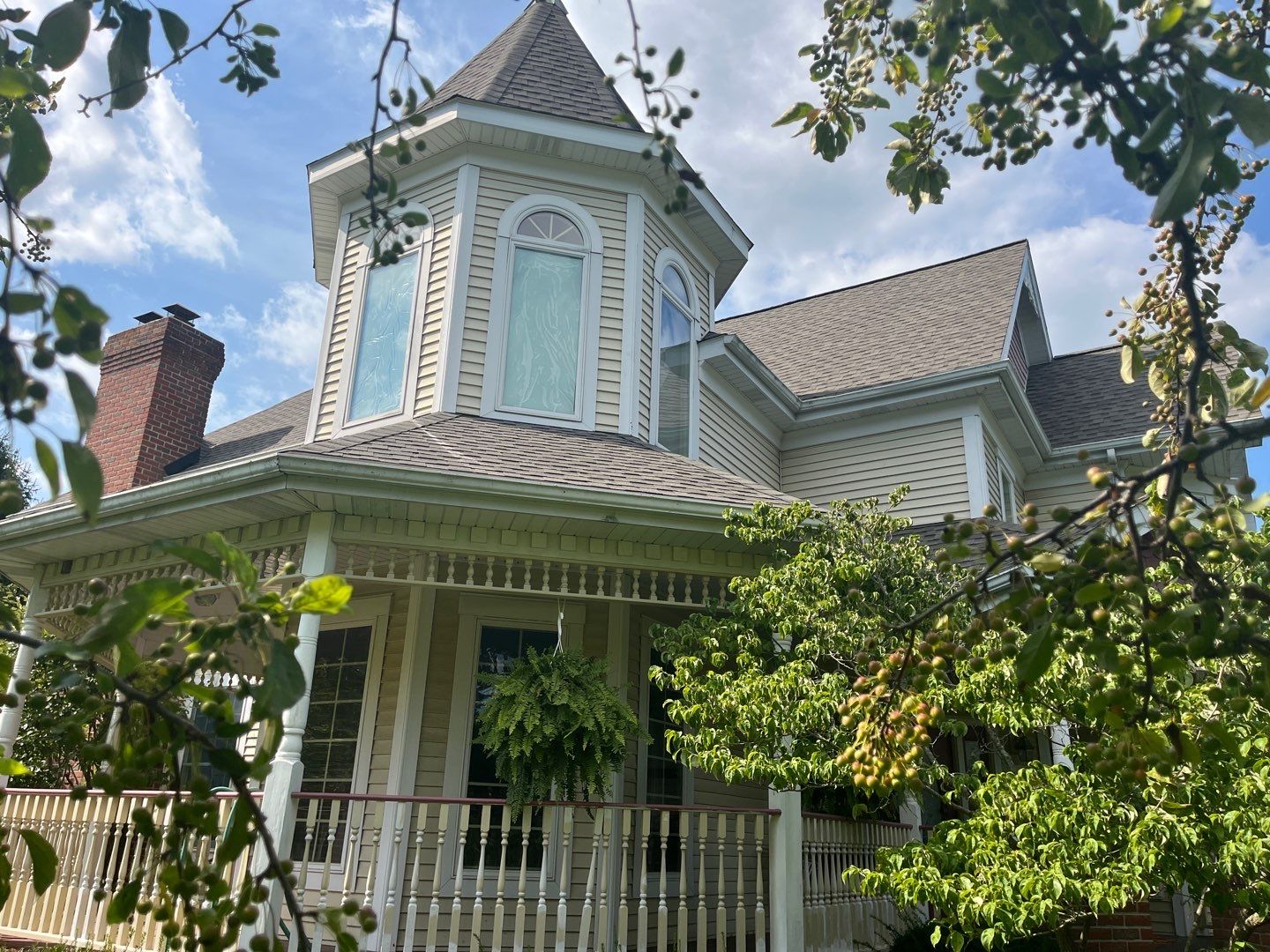 Residential Roofing Installation using GAF HDZ - WeatheredWood by Acme Exteriors