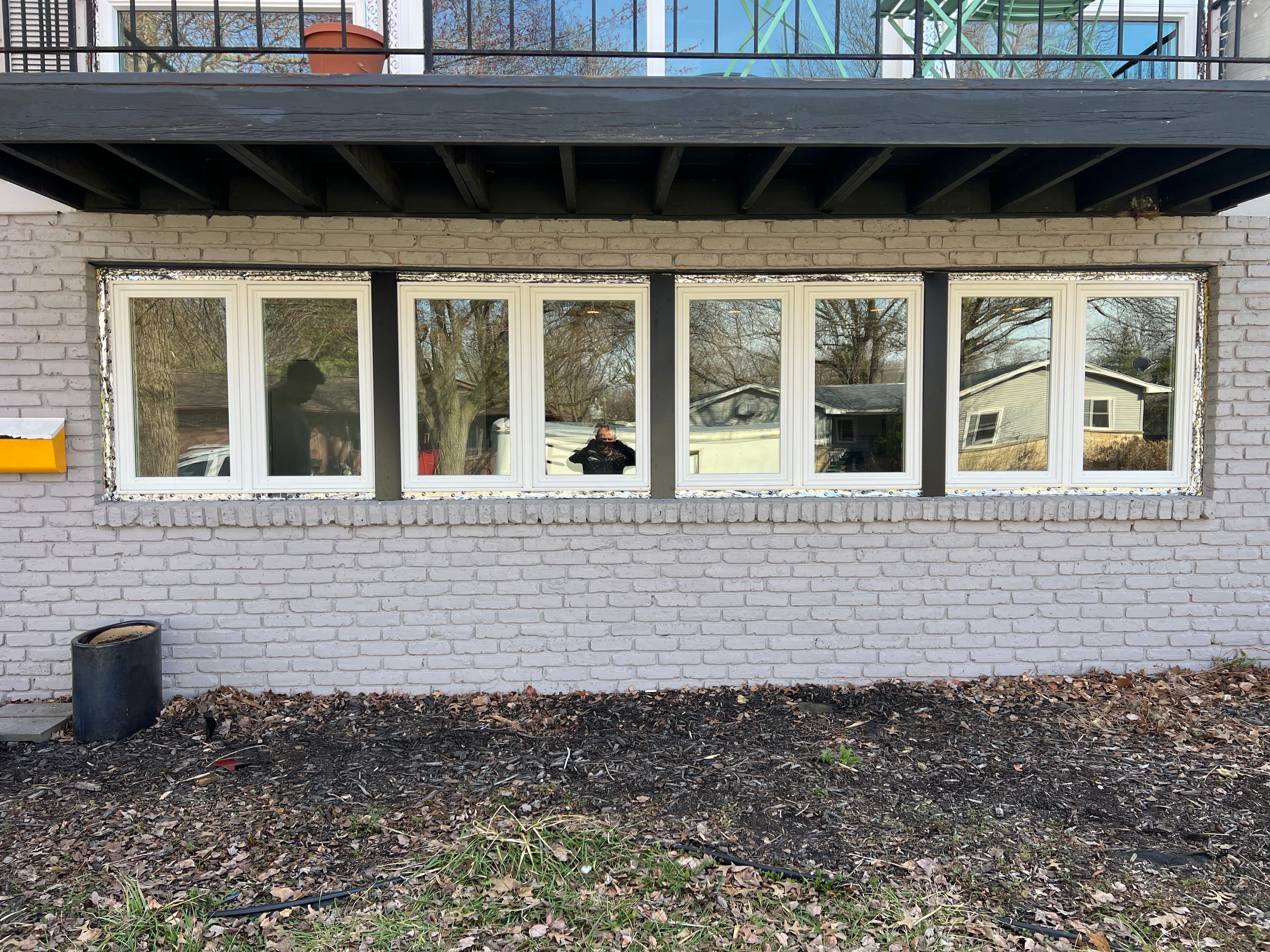 Window Installation using Pella 250 series vinyl window by United Windows and Siding LLC