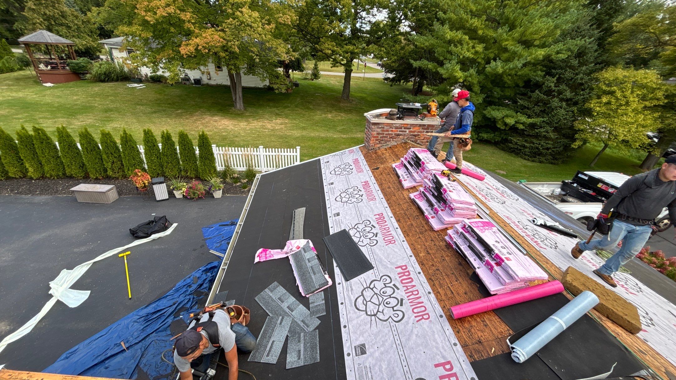 Roof Replacement using Owens Corning Slatestone Gray by 180 Contractors