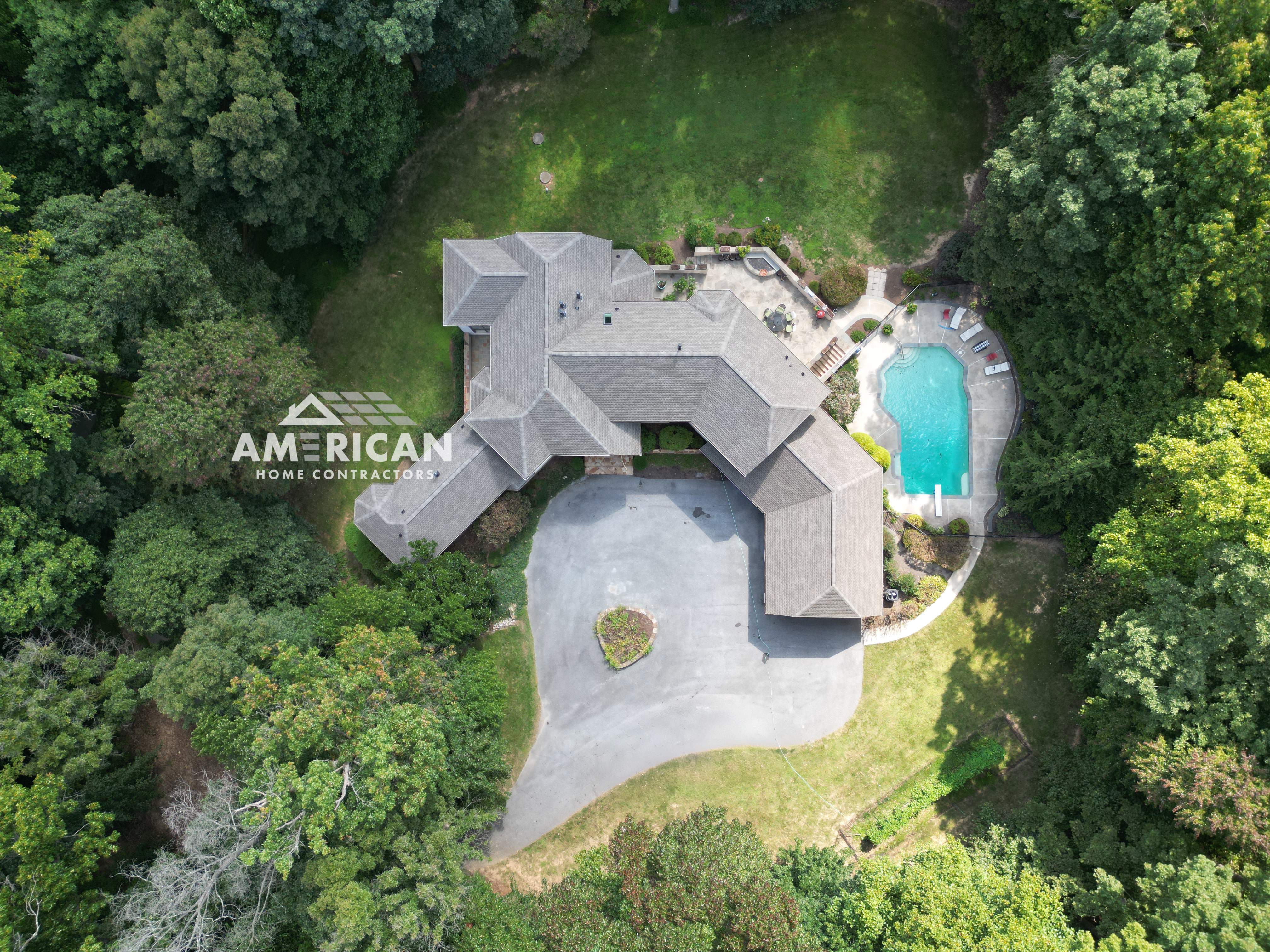 Large Roof Replacement in Clarksville, MD by American Home Contractors