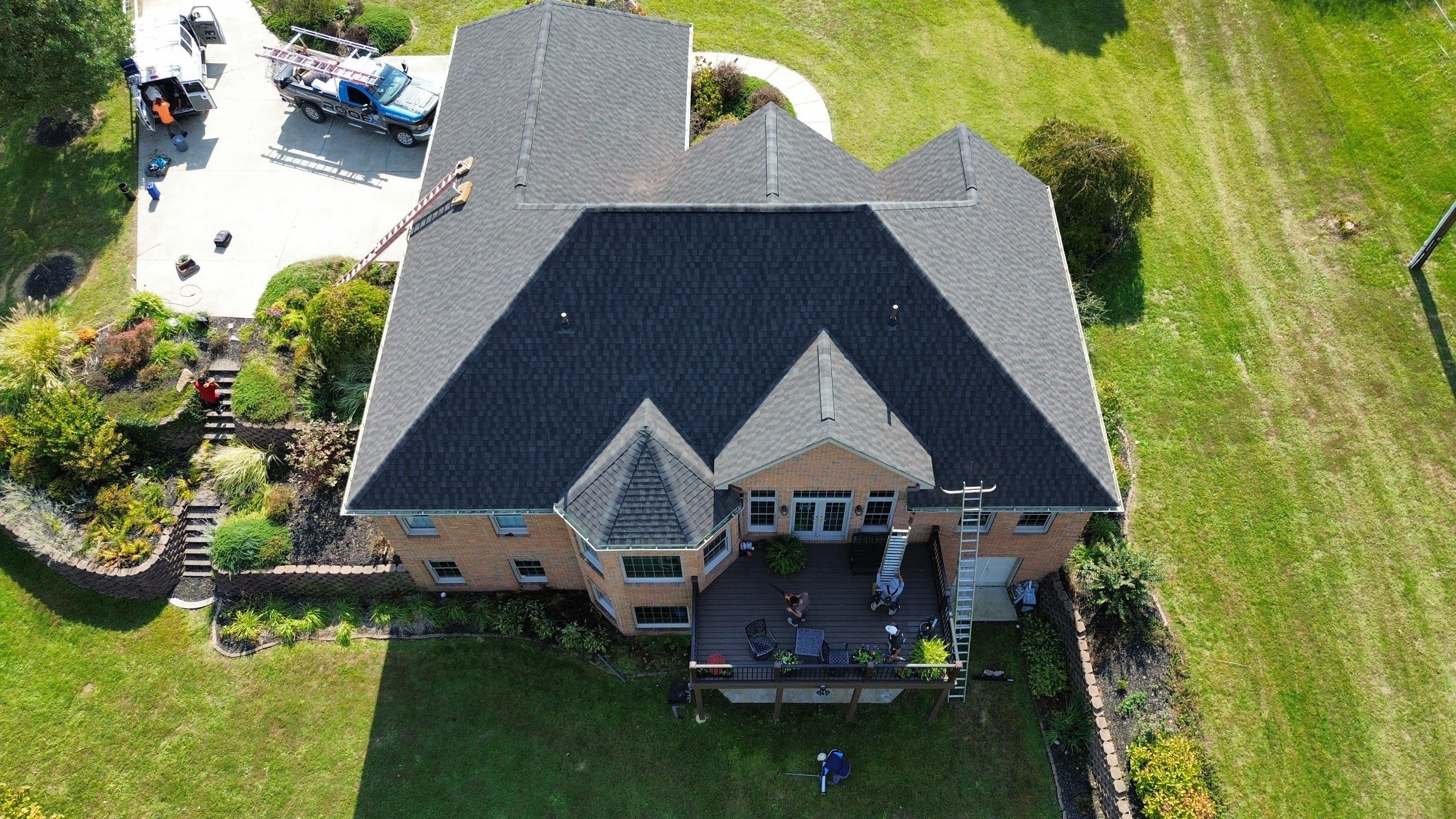 Residential Roofing Installation using Timberline HDZ Shingles - Appalachian Sky by RoofX 