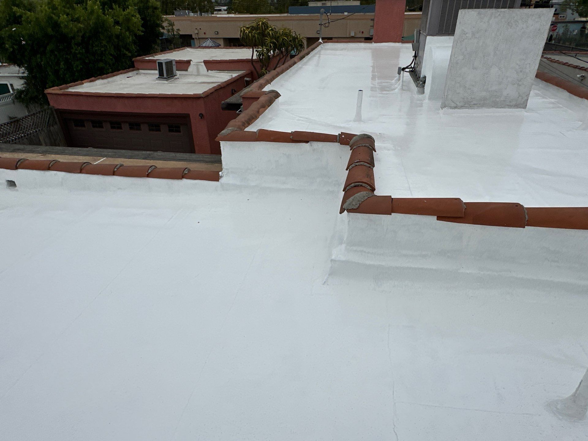 Residential Tile Maintenance and Silicone Application using American Standard Coatings Silicone-S by Hull Brothers Roofing