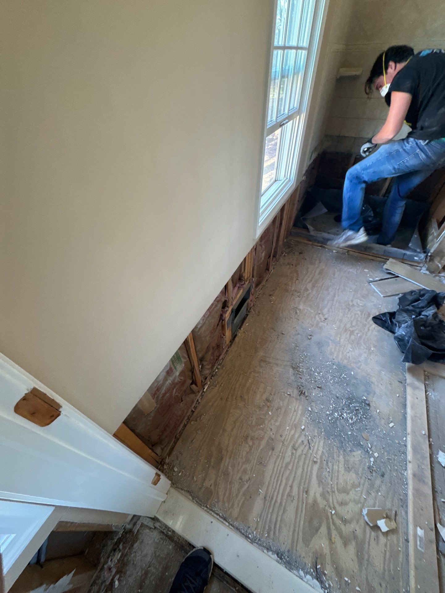 Project in Plymouth by EzDry Water Mitigation & Property Restoration