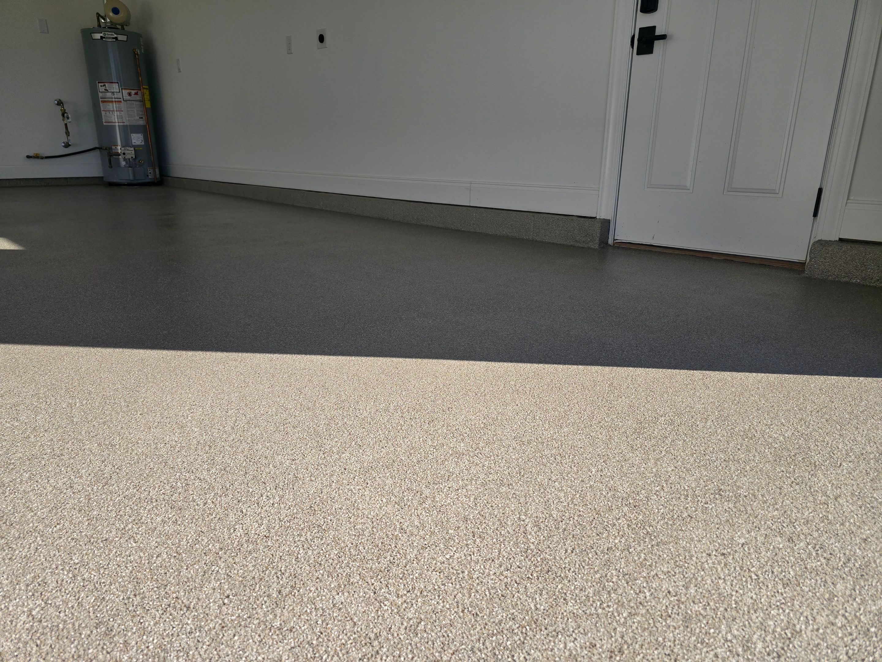 Garage using Creekbed by Elite Floor Solutions