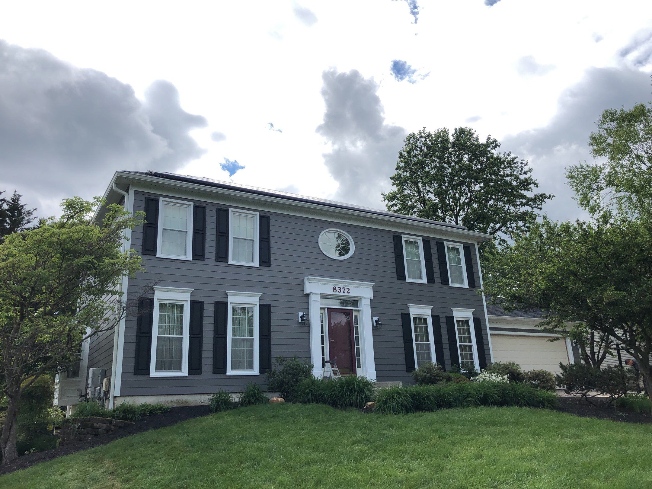 Siding Replacement using James Hardie siding by American Home Contractors