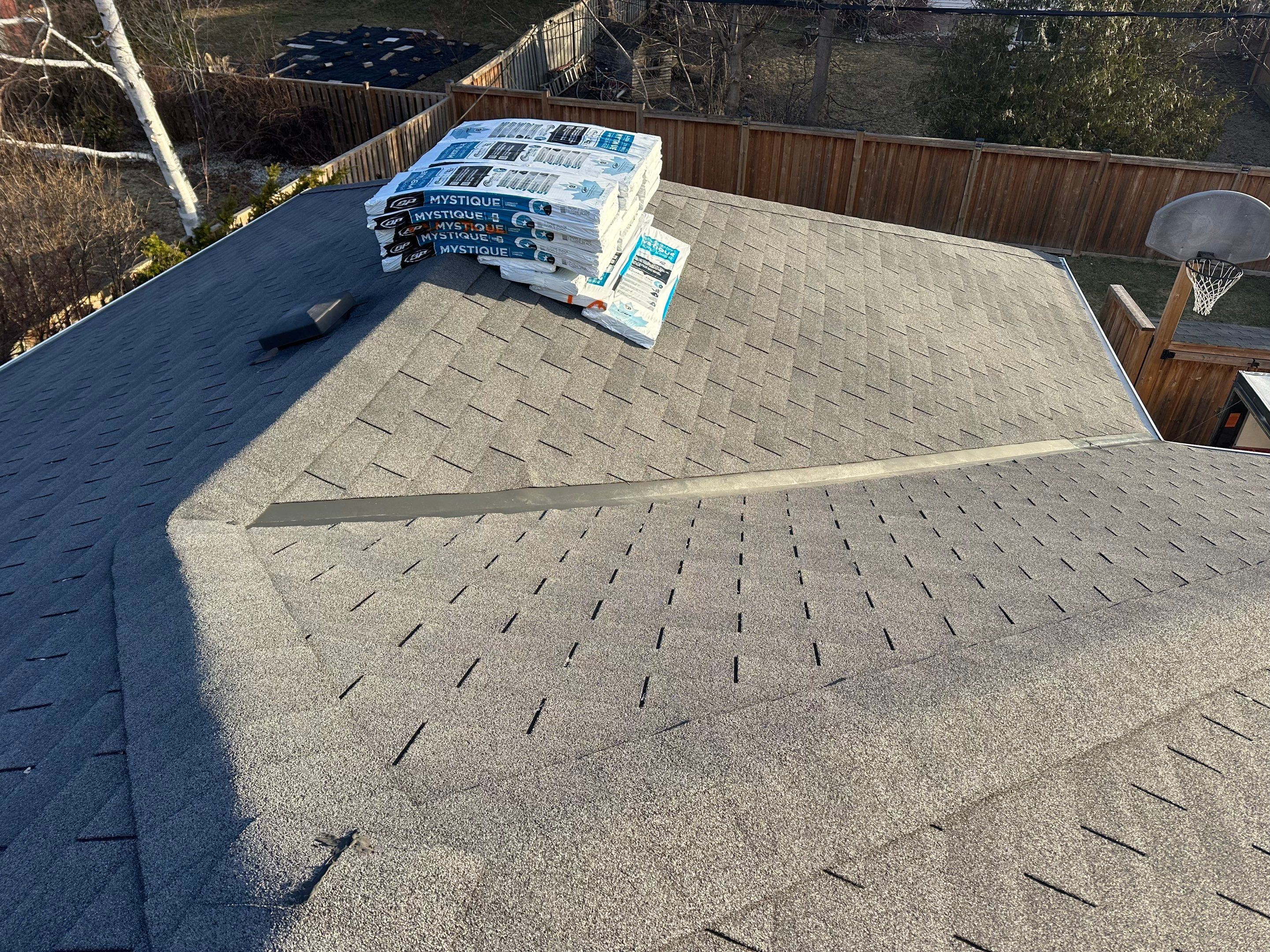 Project in Mississauga by The Roofing Crew