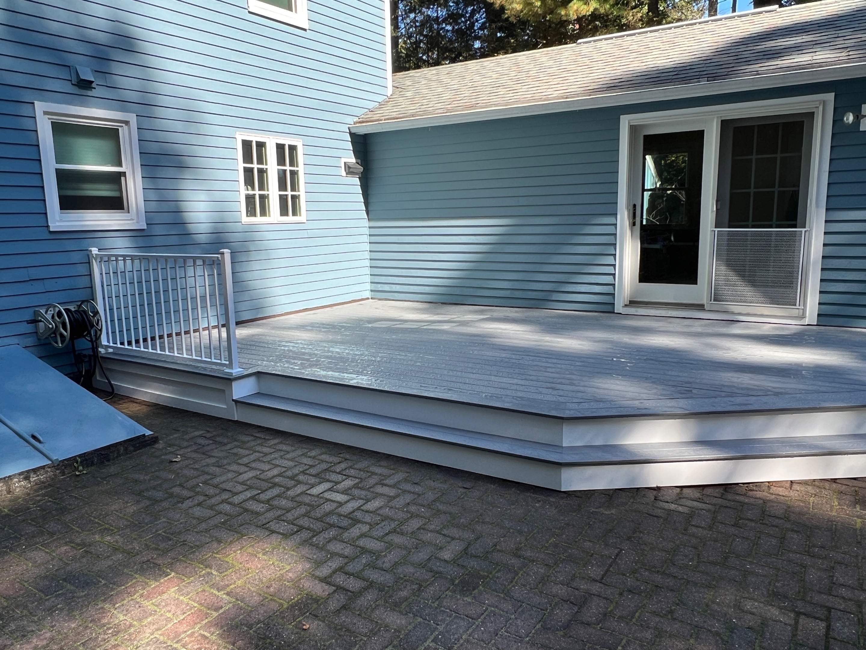 Deck Repair using Trex Select Decking by Chagnon Building & Remodeling LLC