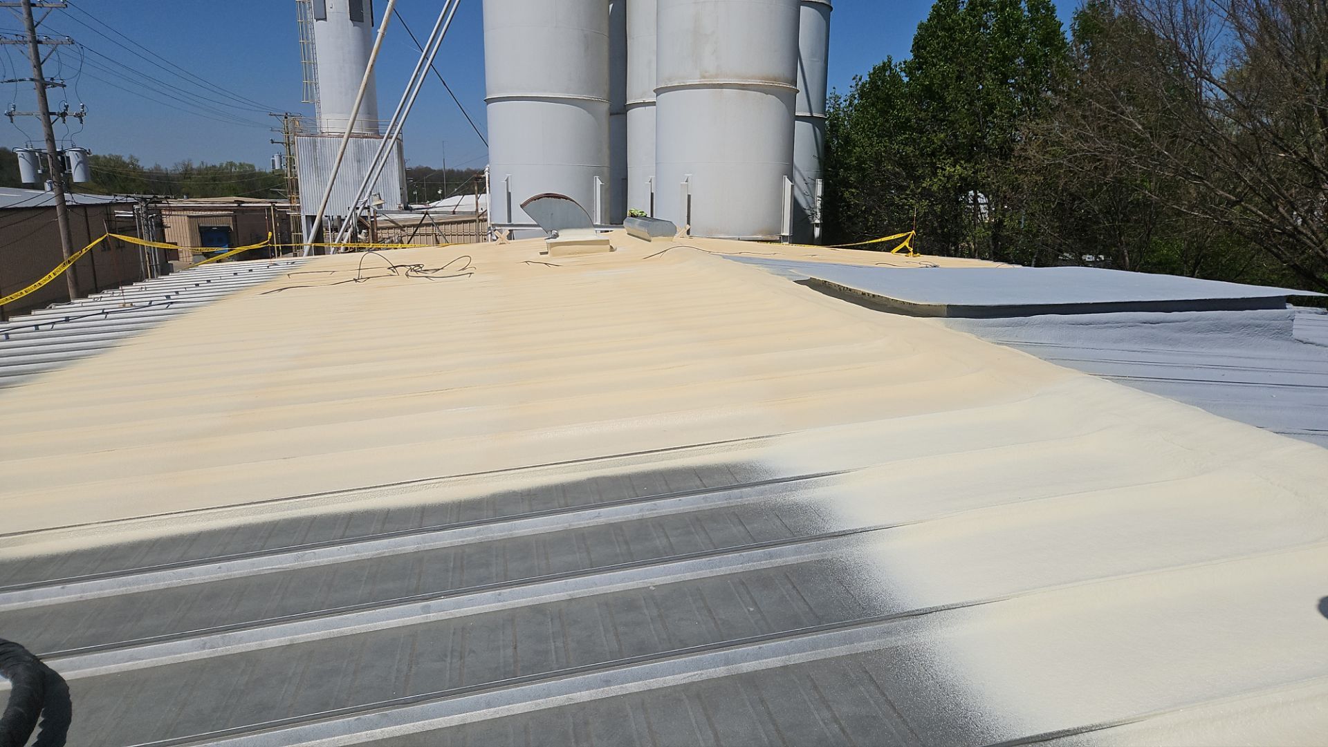 Commercial SPF Foam & Coatings Restoration System  by Titan Commercial & Residential Roofing 