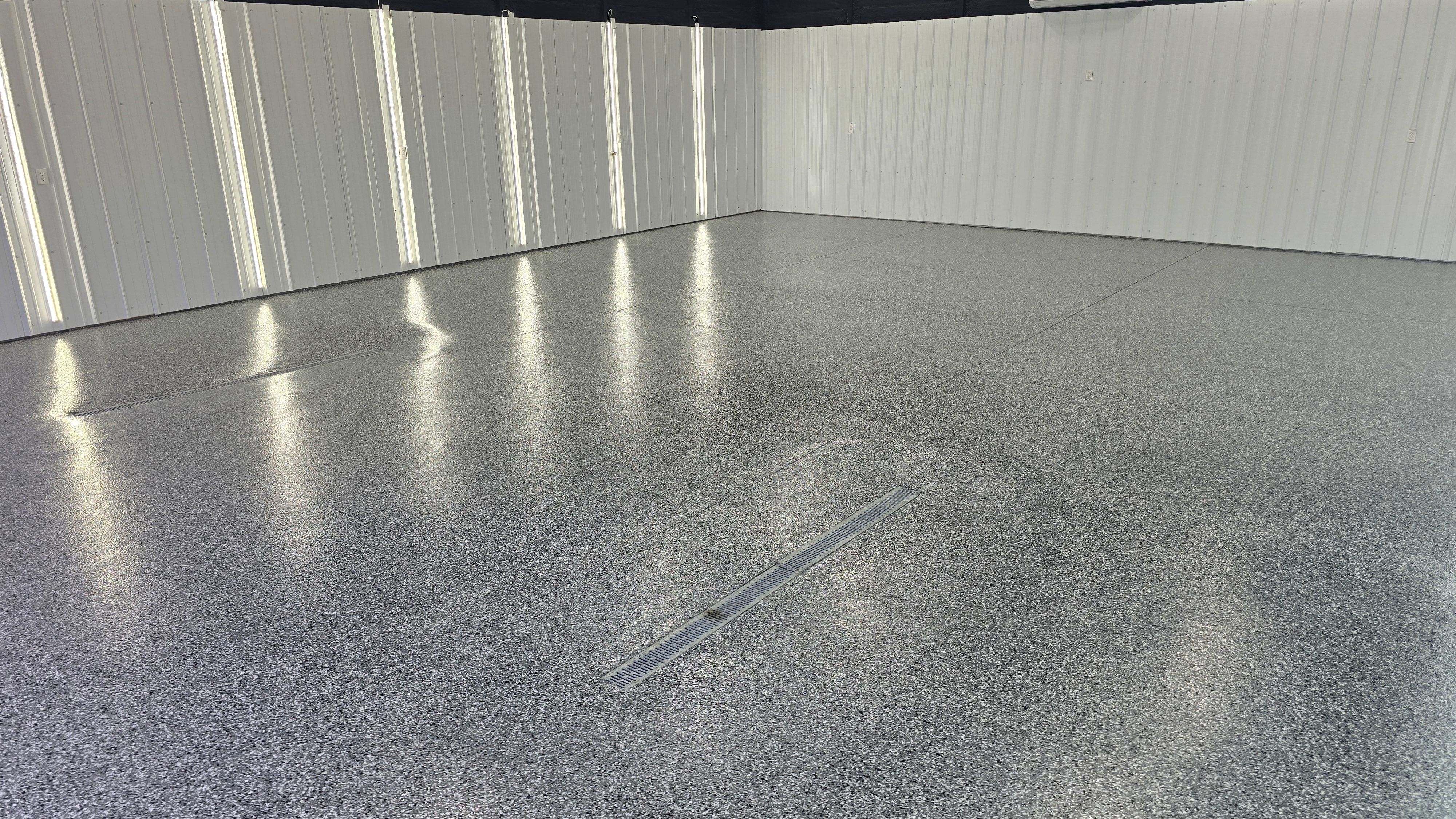 Garage using Wombat by Elite Floor Solutions