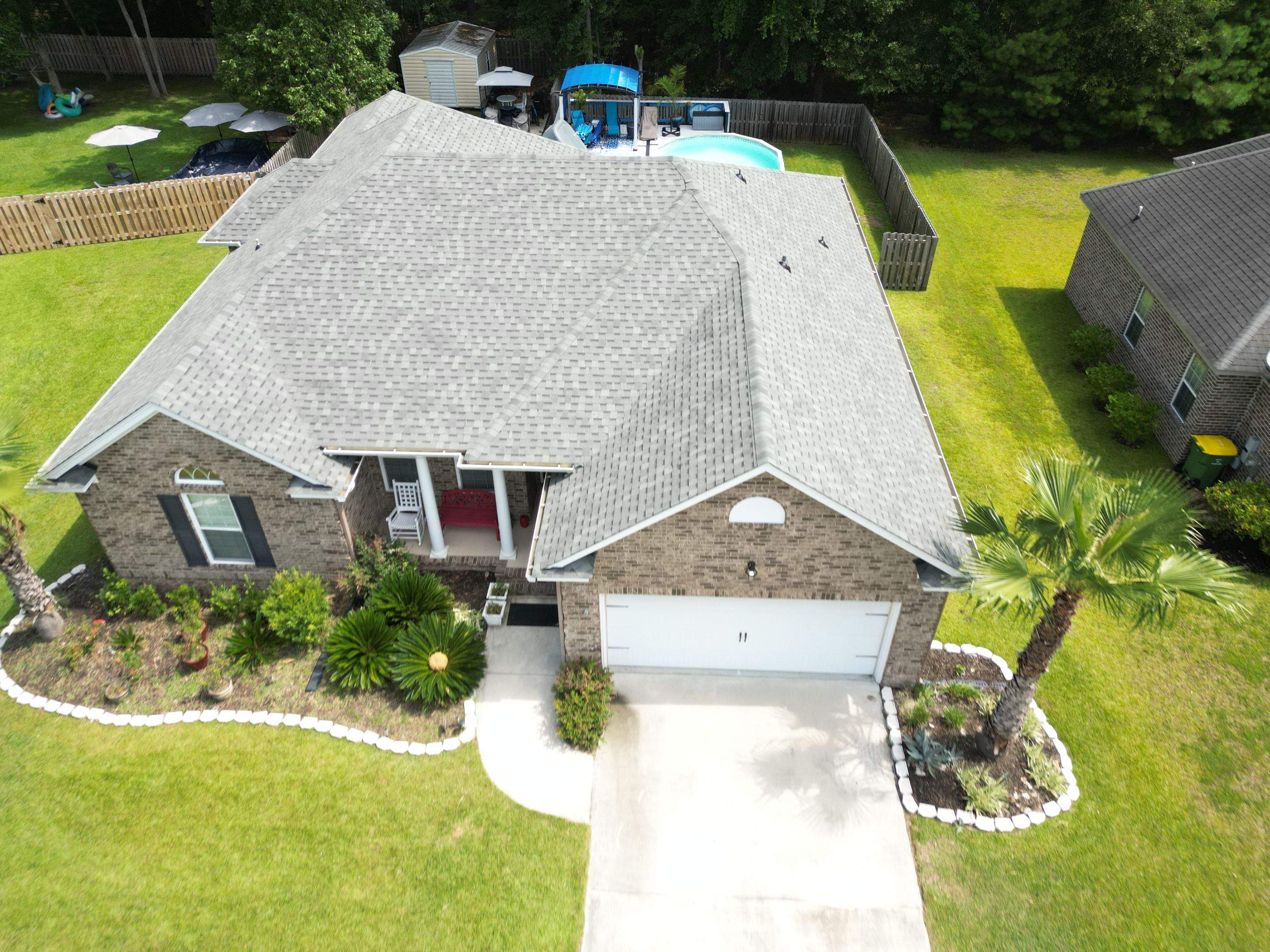 Residential Roofing Installation using Atlas Pinnacle Impact+ by Talya Roofing