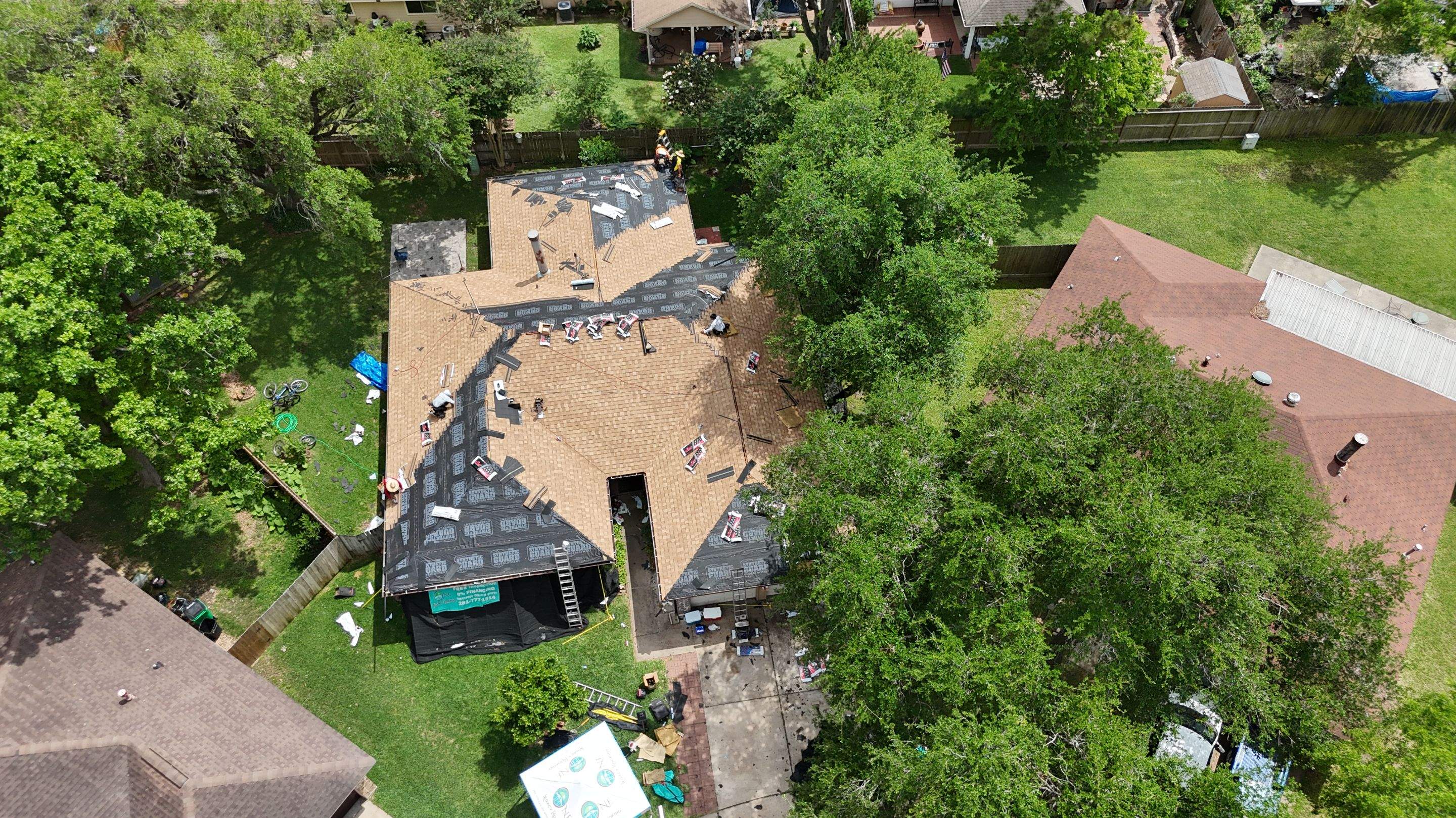 Residential Roof Replacement in Houston, TX by One Legacy United