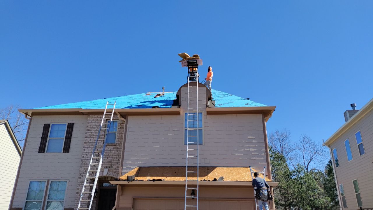 Residential Roofing Installation using Owens Corning by Inspector Roofing and Restoration
