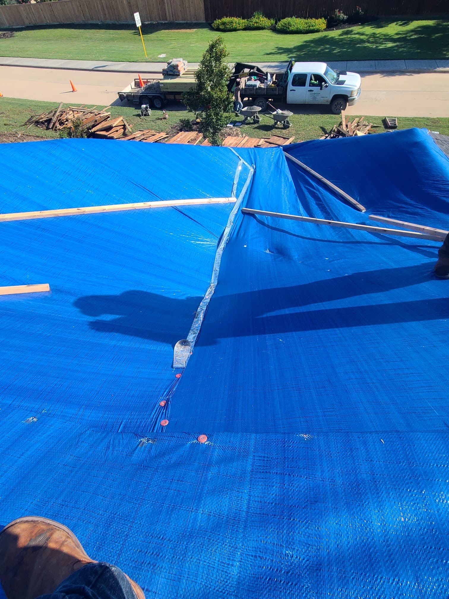 Residential Roofing Repair using Owen's Corning Duration (Lifetime) Shingles by Roof Repair Company