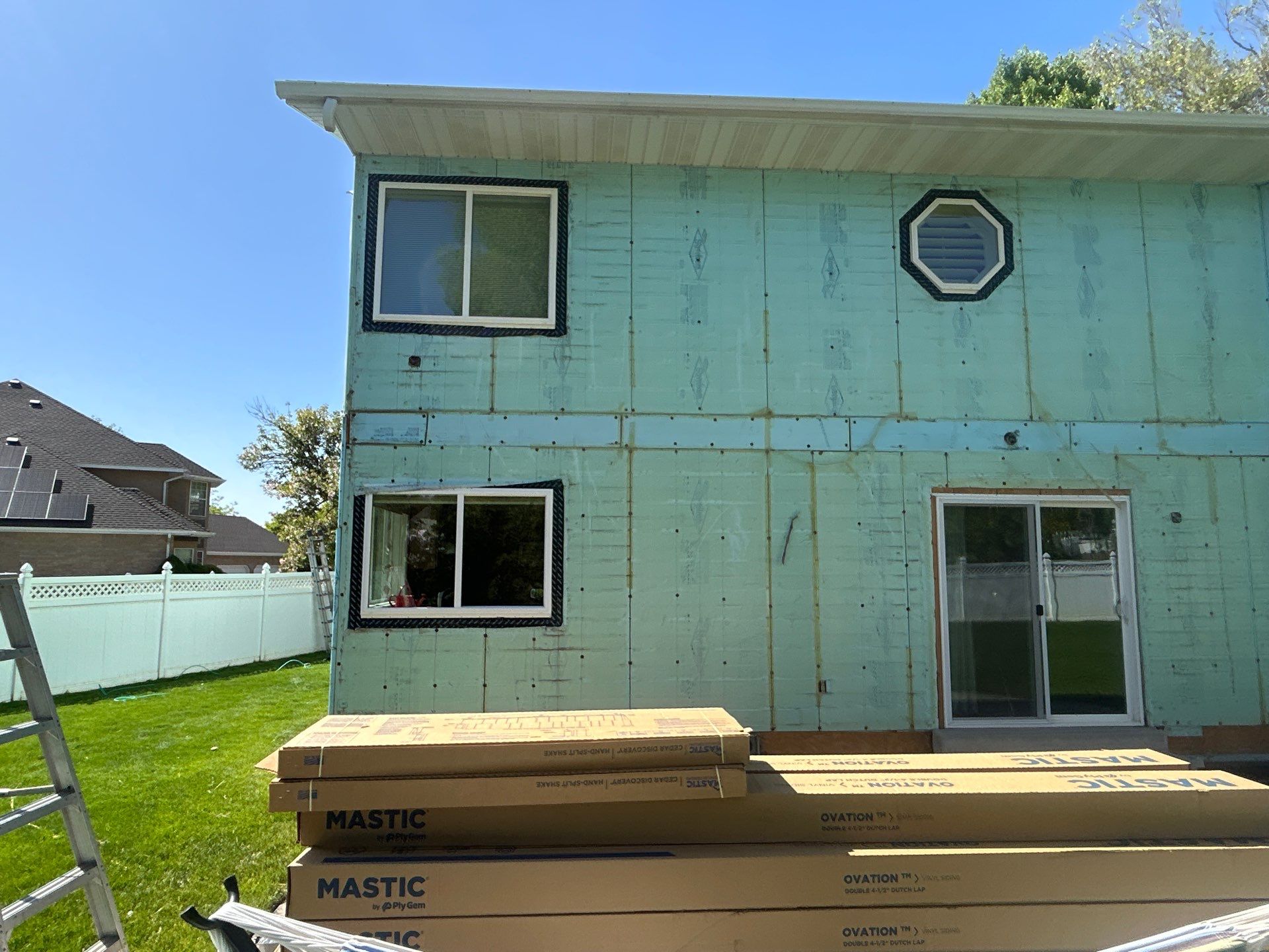Project in Orem by Master Rain Gutters.
