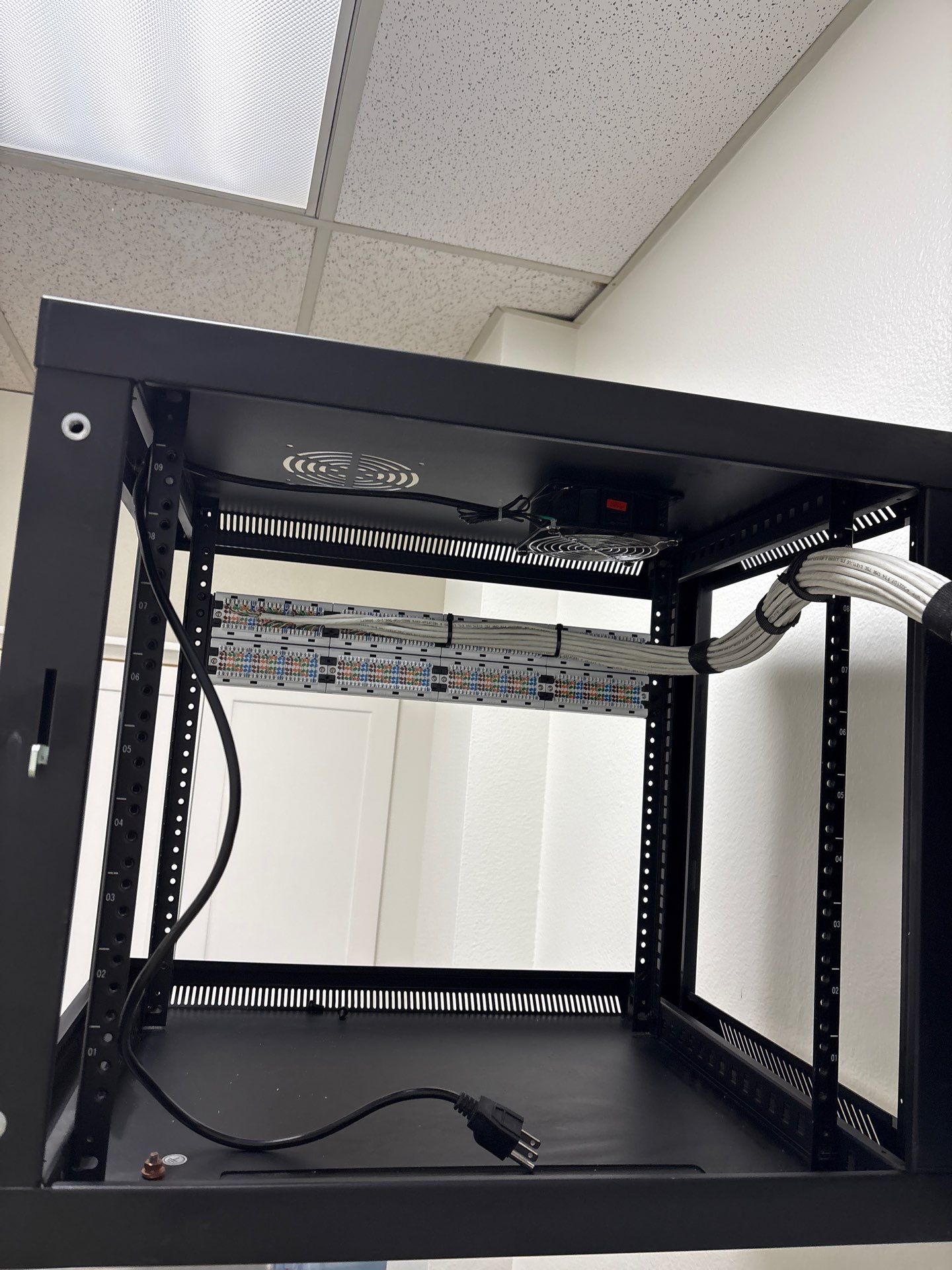 Commercial Office and Laboratory Structured Cabling in Rancho Cucamonga by Ring and Ping Inc.