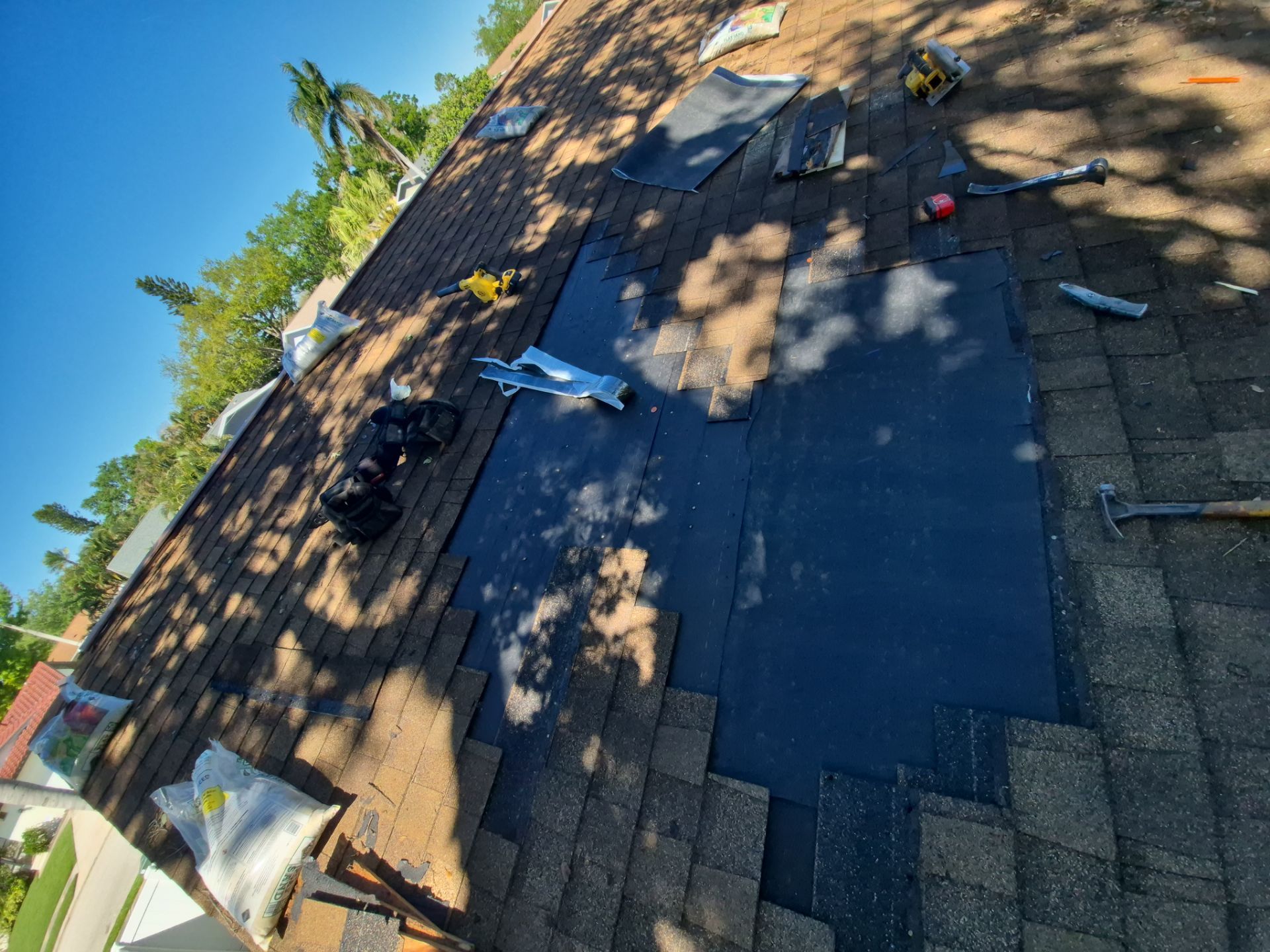 Project in St. Petersburg 33703 by Mitchell Roofing Company LLC