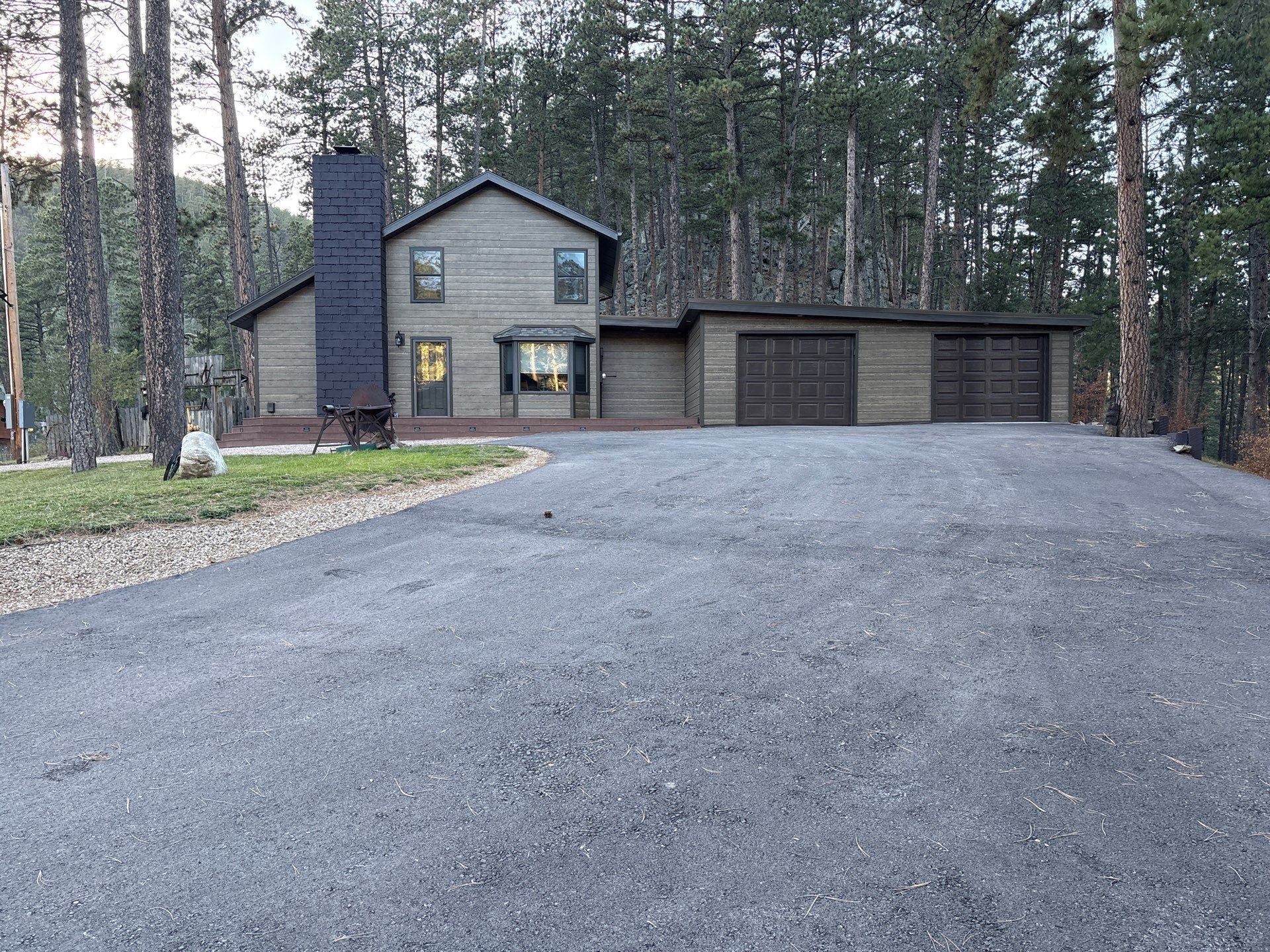Home in the Black Hills Transformation by Superior Siding Inc