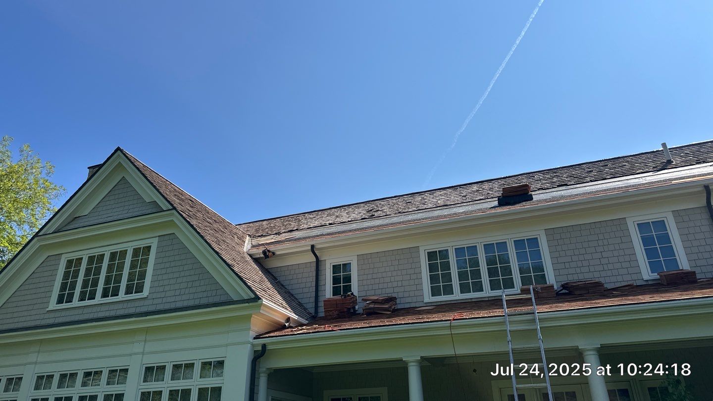 Cedar Shake Roof Restoration by Mighty Dog Roofing of Greater Middlesex County