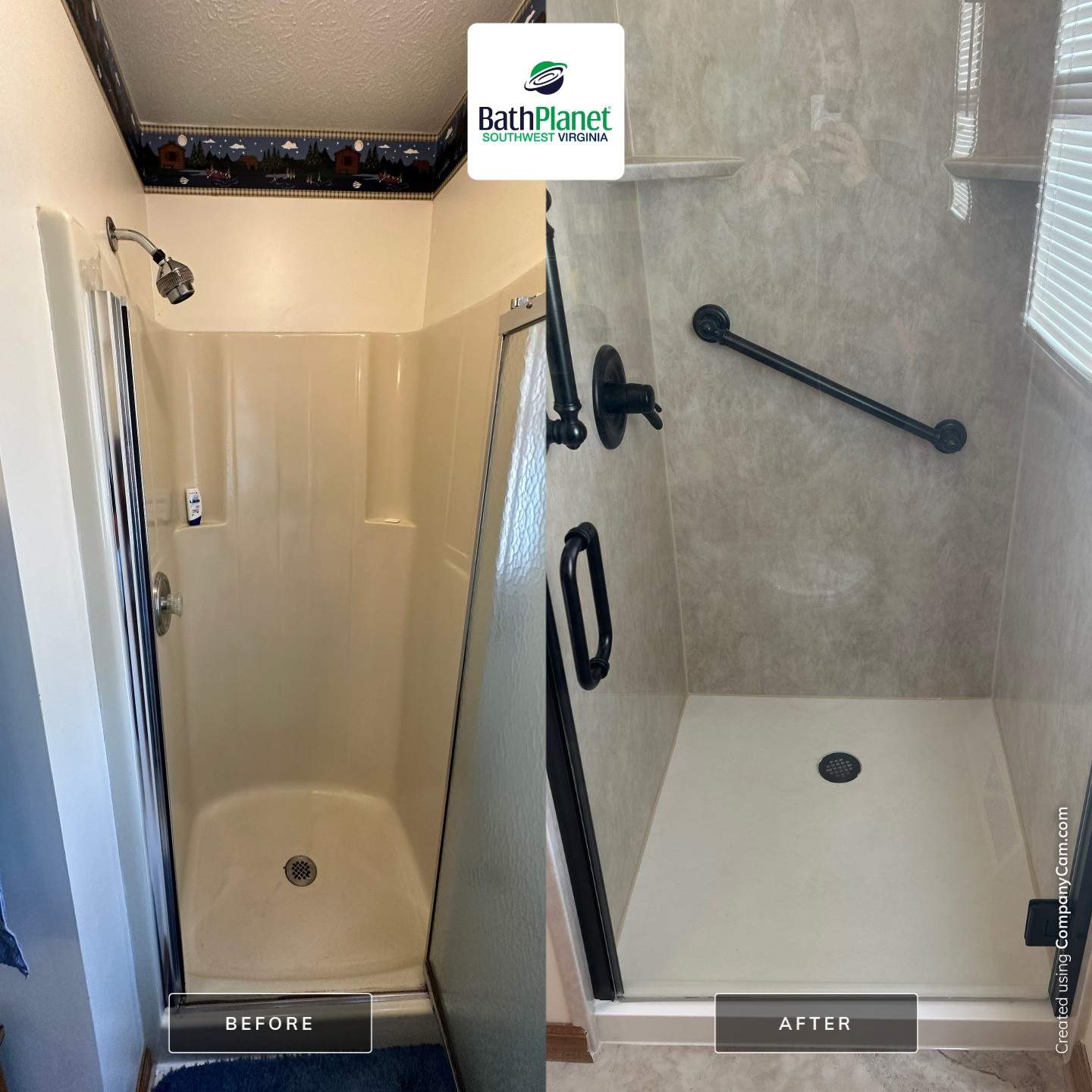 Shower Upgrade by BathPlanet SW Virginia
