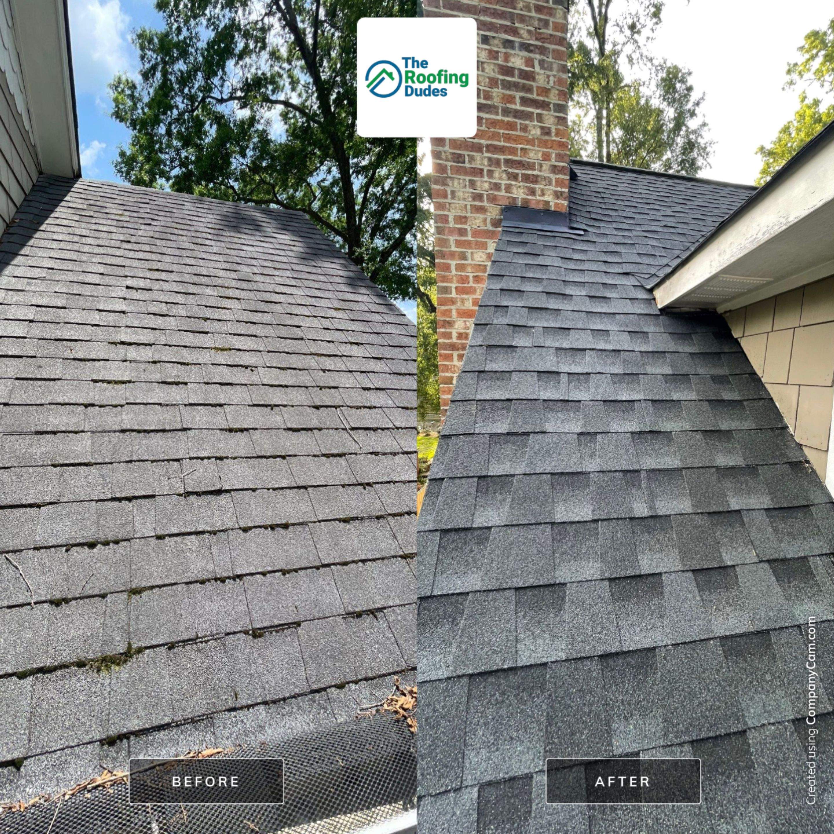 Before and Afters by The Roofing Dudes