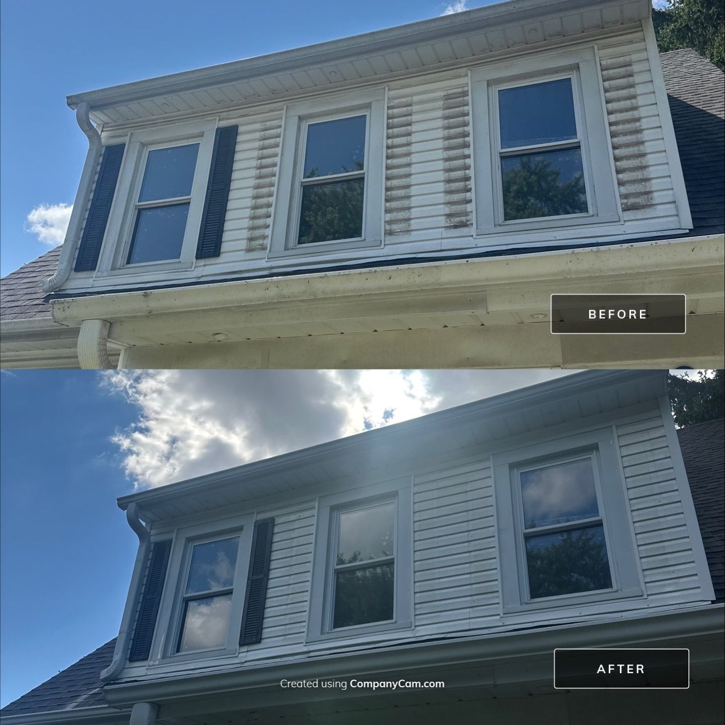 Project in Woodstock by Simmons Power & Soft Washing