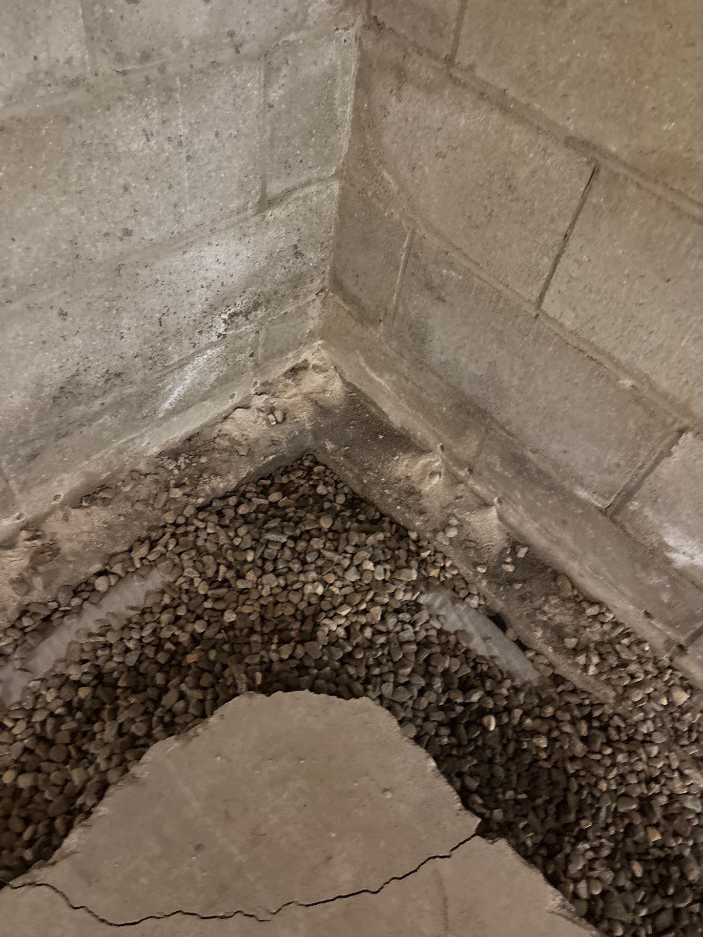 Interior Drain Tile & Buried Discharge in South Minneapolis by Waterproofing Northeast
