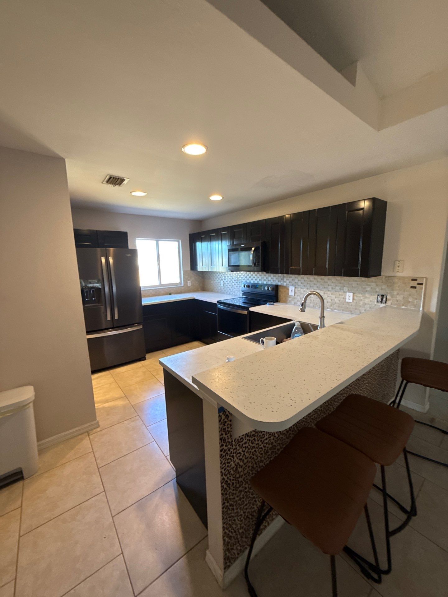 Cabinet Repaint by Fresh Coat Painters