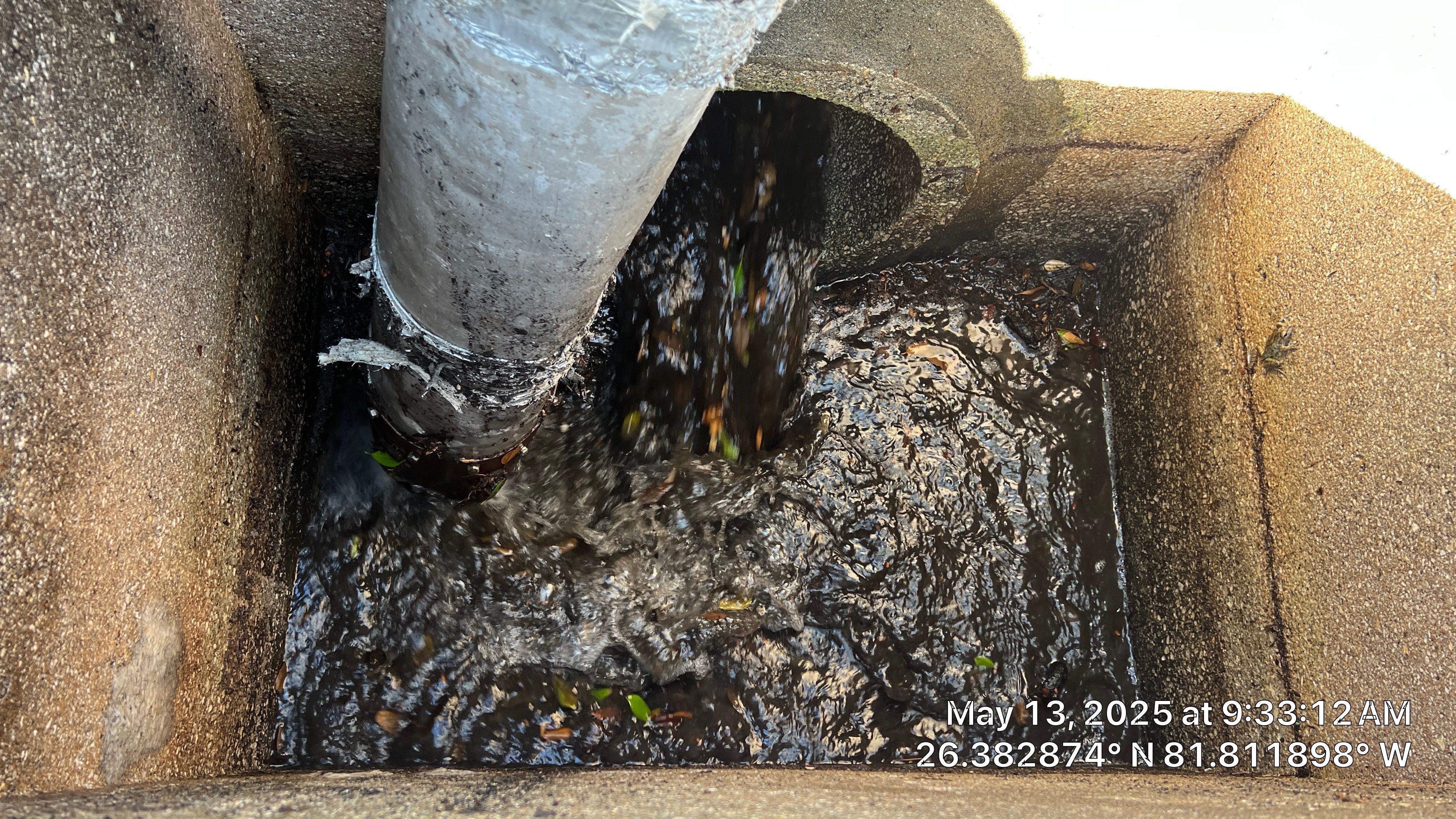 Pelican Landing Fitness & Tennis Court Parking Lot Stormwater System Maintenance by Don Mar, Inc. Storm Water Solutions
