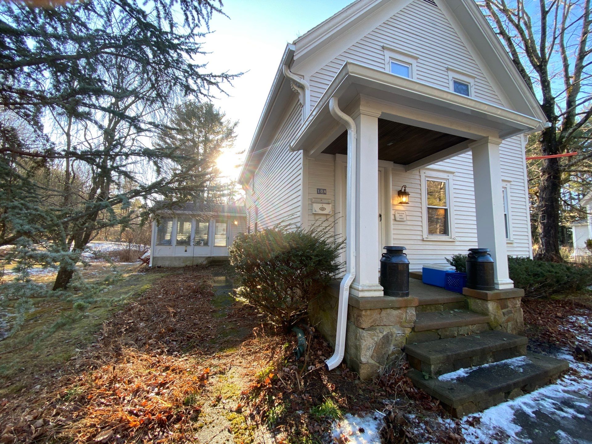 6" K Style Gutter Install in Easton MA by Gutter Pro Enterprises